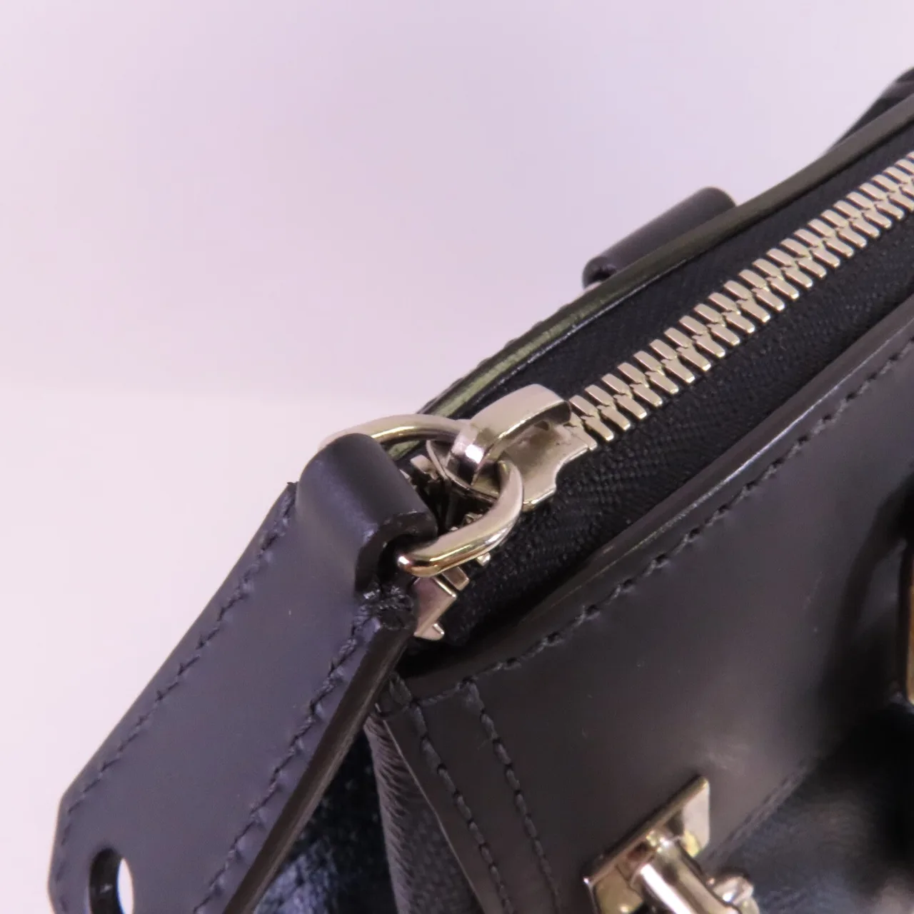 LOUIS VUITTON N41351 兩用包 塗層帆布 海軍藍 / 黑色 塗層帆布 中古品B - 縮圖 12