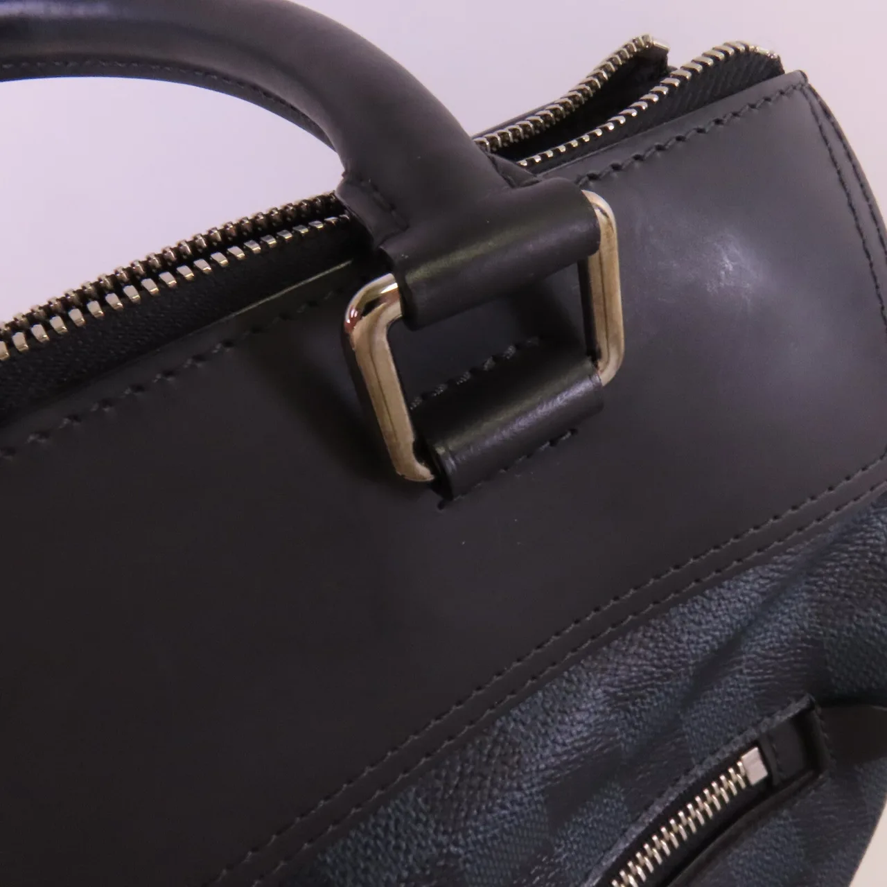 LOUIS VUITTON N41351 兩用包 塗層帆布 海軍藍 / 黑色 塗層帆布 中古品B - 縮圖 13