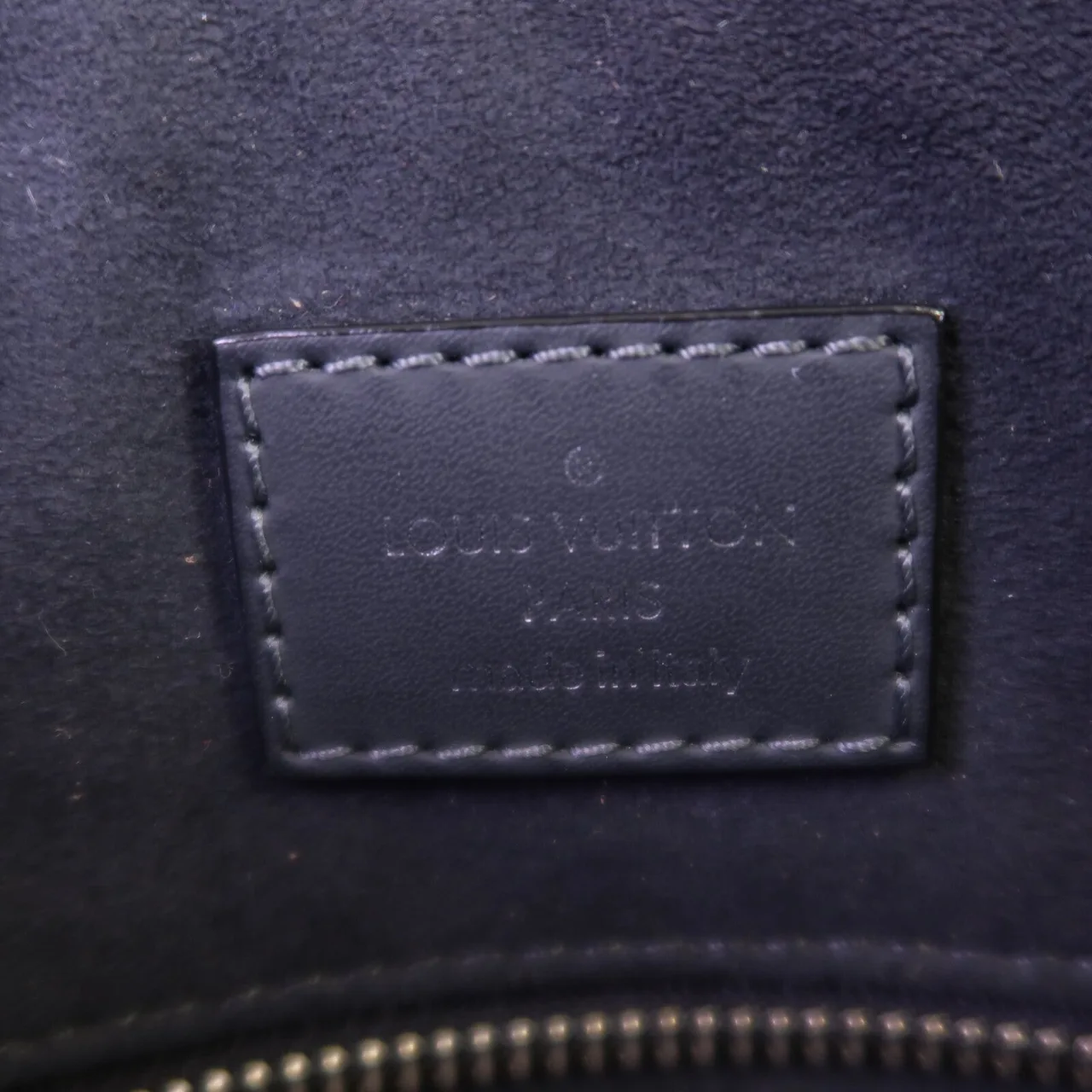 LOUIS VUITTON N41351 兩用包 塗層帆布 海軍藍 / 黑色 塗層帆布 中古品B - 縮圖 17