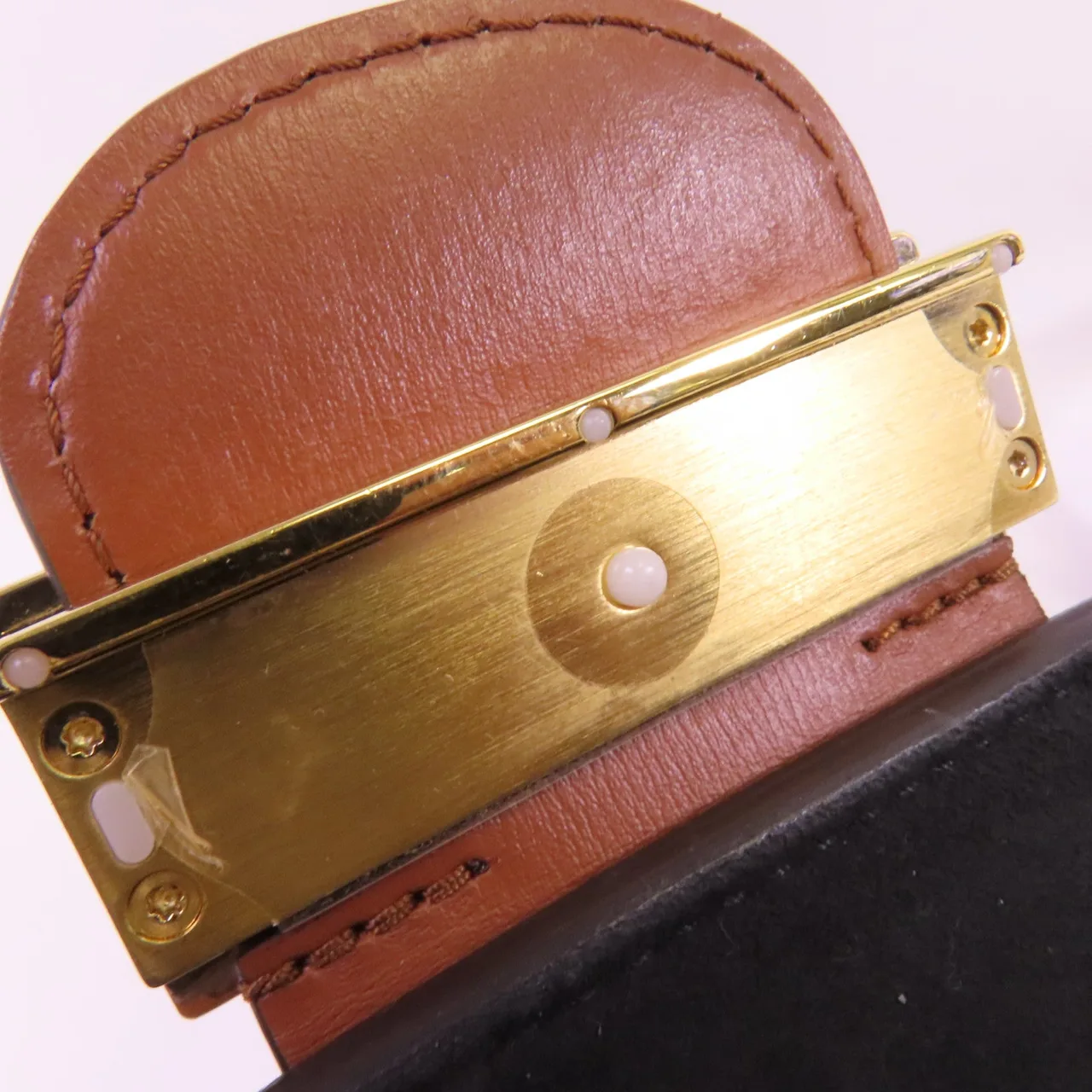 LOUIS VUITTON Mini Dauphine M45959 Shoulder Bag Coated Canvas 棕色 / Brown Coated Canvas Rank A - Thumbnail 9