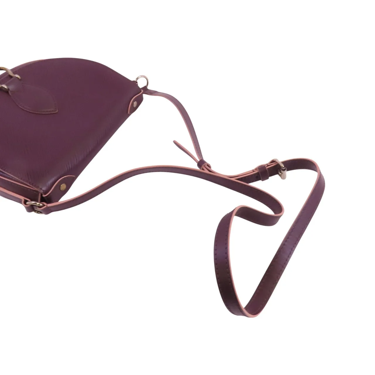 LOUIS VUITTON M54157 Shoulder Bag Calfskin 紫色 / Purple Calfskin Rank B - Thumbnail 9
