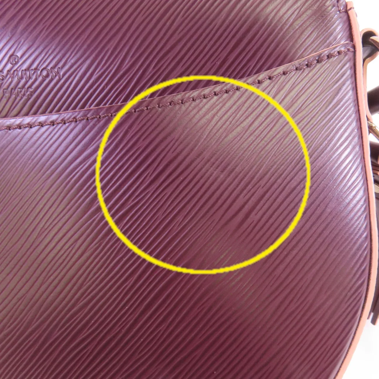 LOUIS VUITTON M54157 Shoulder Bag Calfskin 紫色 / Purple Calfskin Rank B - Thumbnail 19