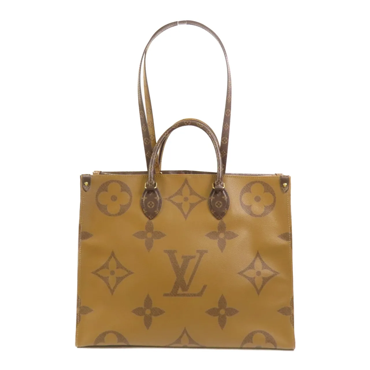 LOUIS VUITTON OnTheGo M44576 2-Way Bag Coated Canvas 棕色 / Brown Coated Canvas Rank B - Thumbnail 2