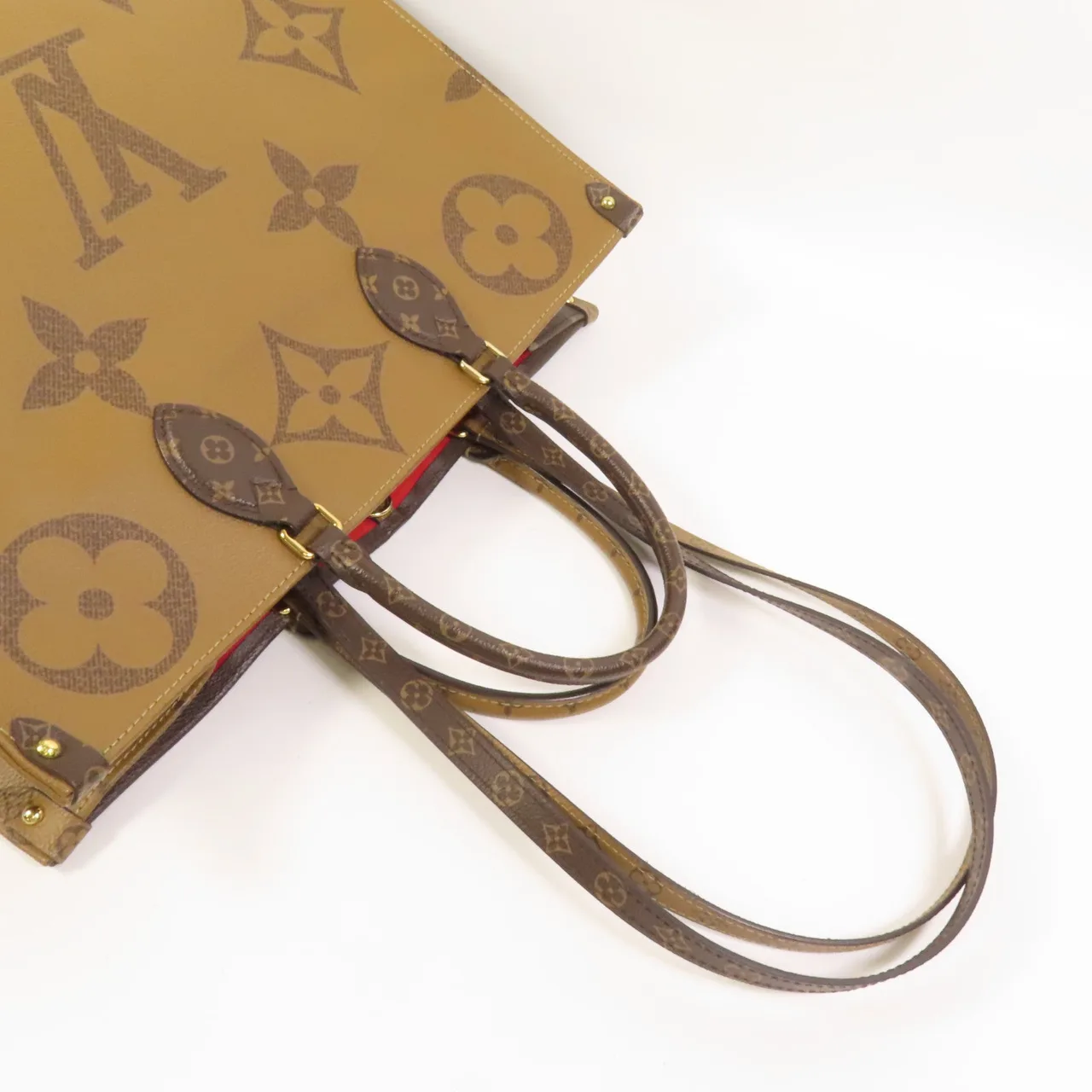 LOUIS VUITTON OnTheGo M44576 2-Way Bag Coated Canvas 棕色 / Brown Coated Canvas Rank B - Thumbnail 5