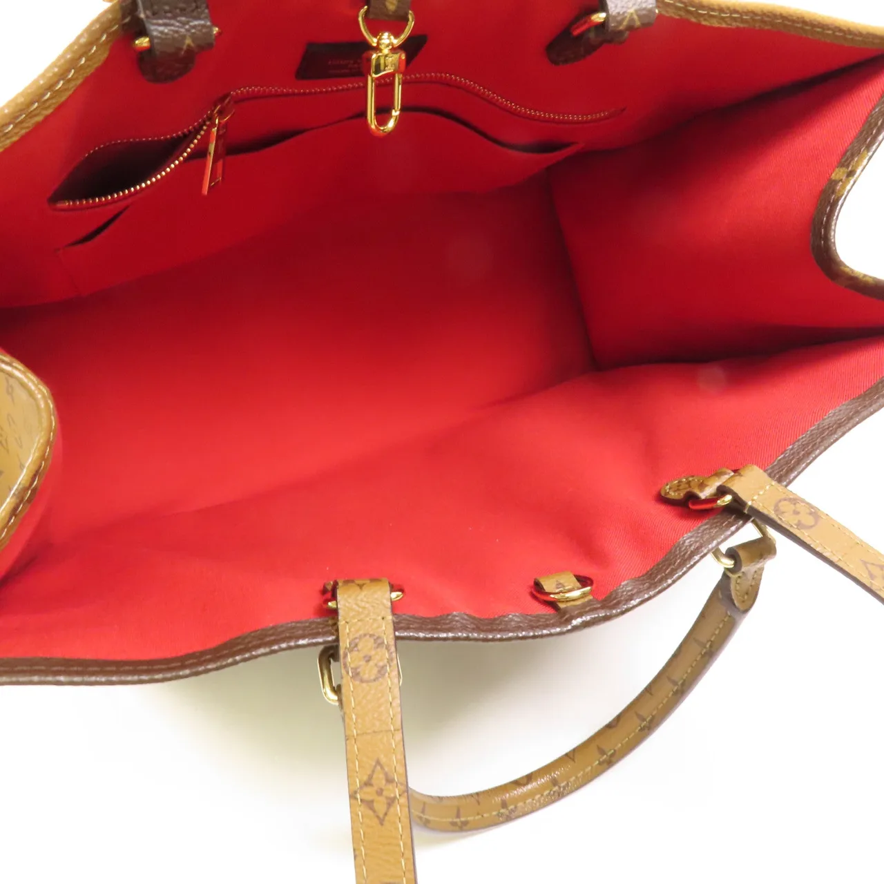 LOUIS VUITTON OnTheGo M44576 2-Way Bag Coated Canvas 棕色 / Brown Coated Canvas Rank B - Thumbnail 6