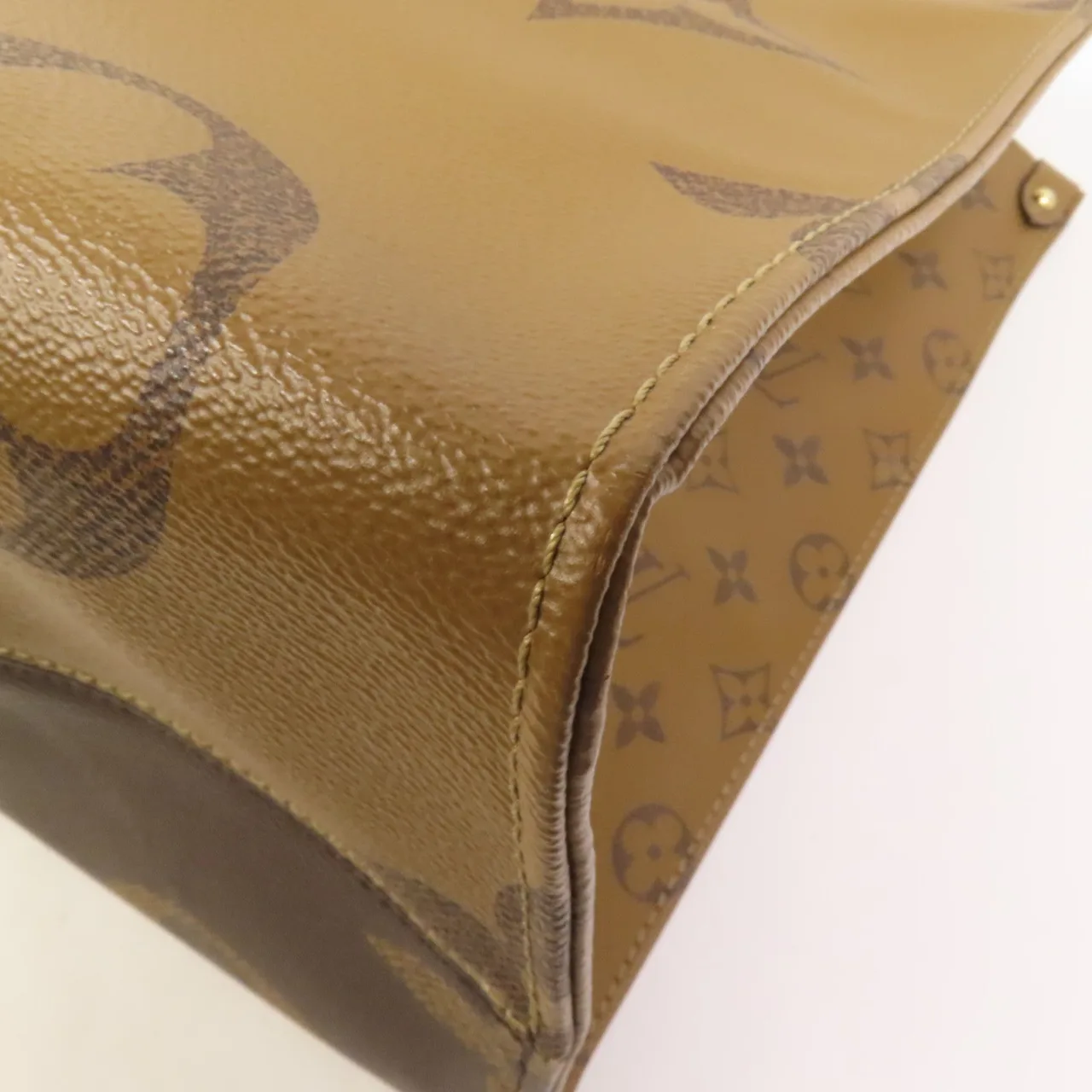 LOUIS VUITTON OnTheGo M44576 2-Way Bag Coated Canvas 棕色 / Brown Coated Canvas Rank B - Thumbnail 9