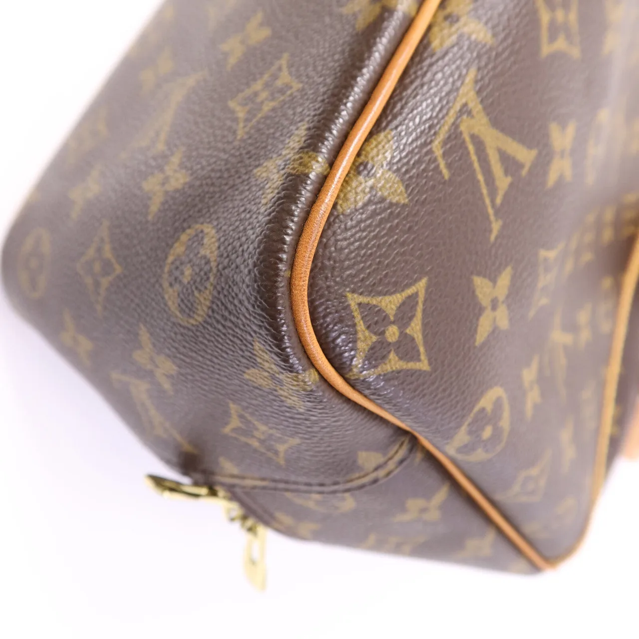 LOUIS VUITTON Deauville M47270 Handbag Coated Canvas 棕色 Coated Canvas Rank B - Thumbnail 12