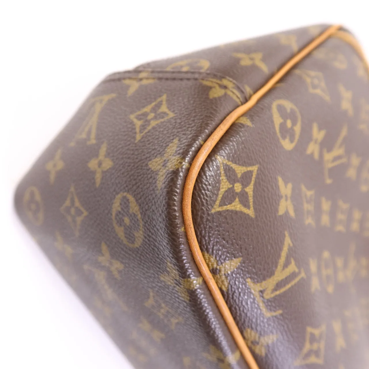 LOUIS VUITTON Deauville M47270 Handbag Coated Canvas 棕色 Coated Canvas Rank B - Thumbnail 13