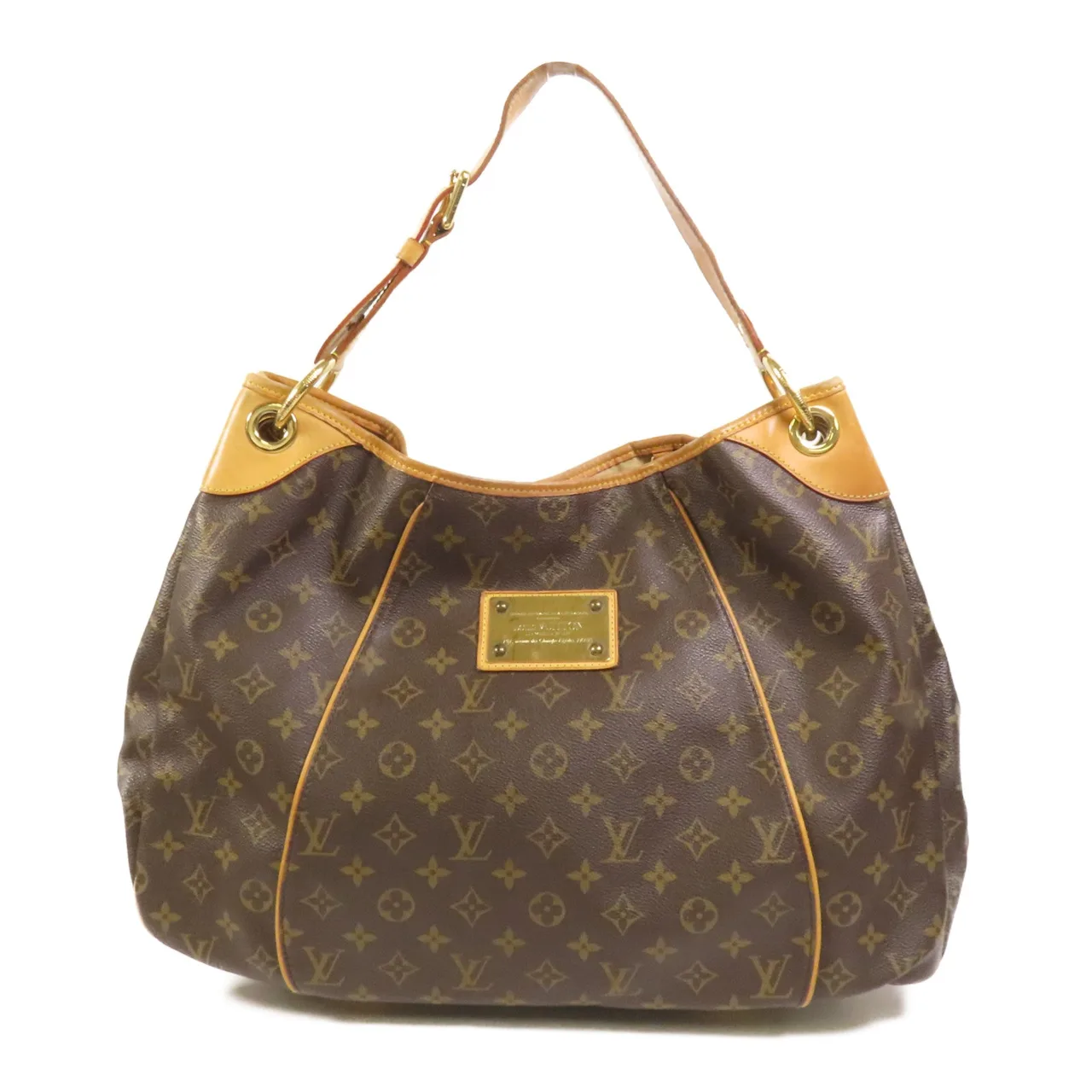 LOUIS VUITTON Galliera M56382 Shoulder Bag Coated Canvas 棕色 / Brown