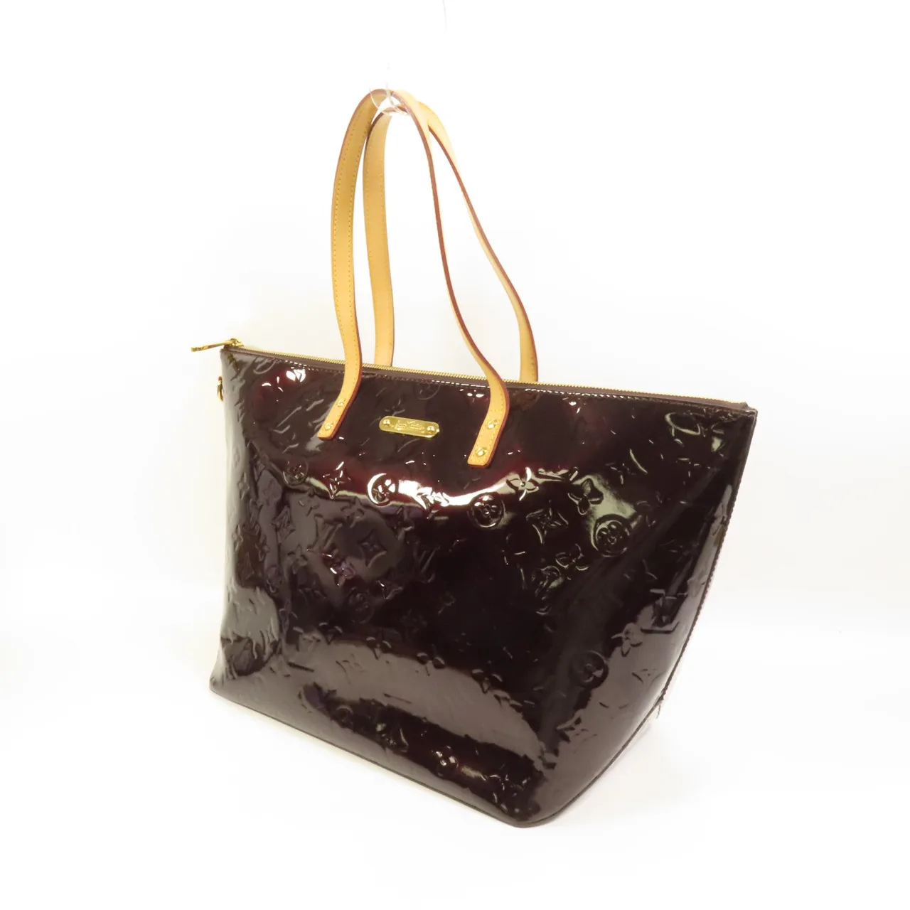 LOUIS VUITTON Bellevue M93589 肩背包 皮革 紫色 / Red 皮革 中古品A - 縮圖 3