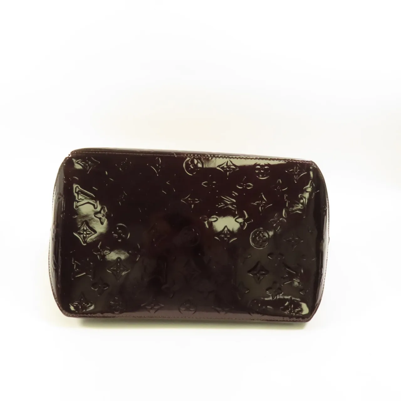 LOUIS VUITTON Bellevue M93589 肩背包 皮革 紫色 / Red 皮革 中古品A - 縮圖 4