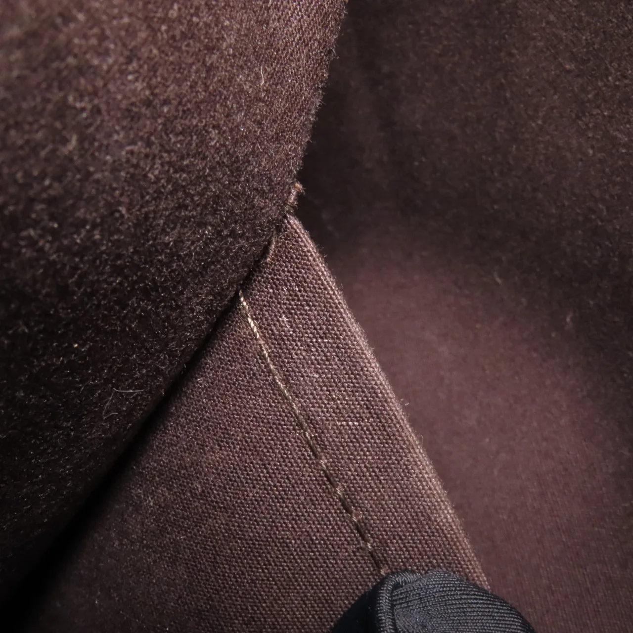 LOUIS VUITTON Bellevue M93589 肩背包 皮革 紫色 / Red 皮革 中古品A - 縮圖 10