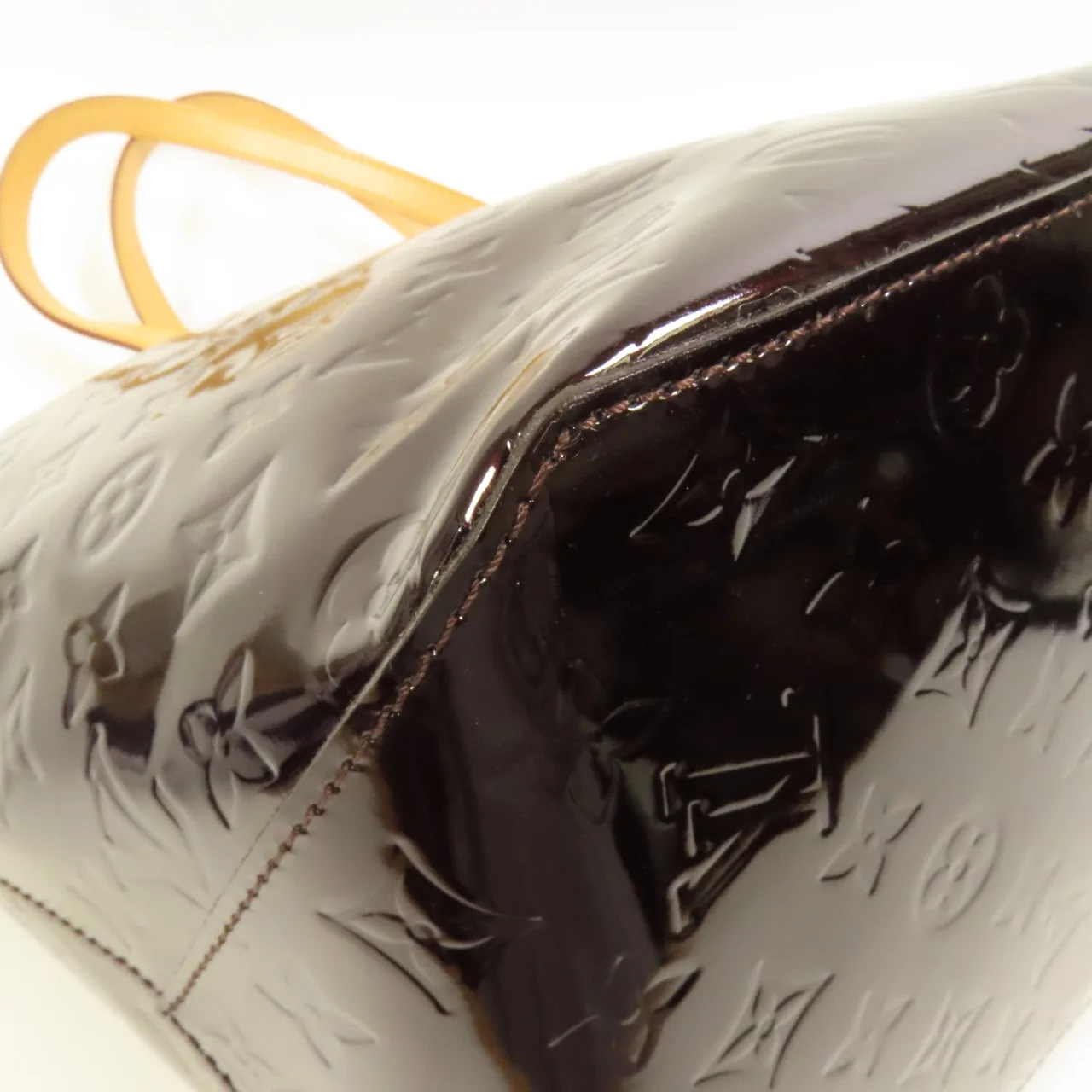 LOUIS VUITTON Bellevue M93589 肩背包 皮革 紫色 / Red 皮革 中古品A - 縮圖 11