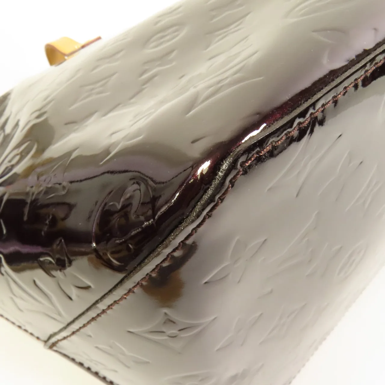 LOUIS VUITTON Bellevue M93589 肩背包 皮革 紫色 / Red 皮革 中古品A - 縮圖 12