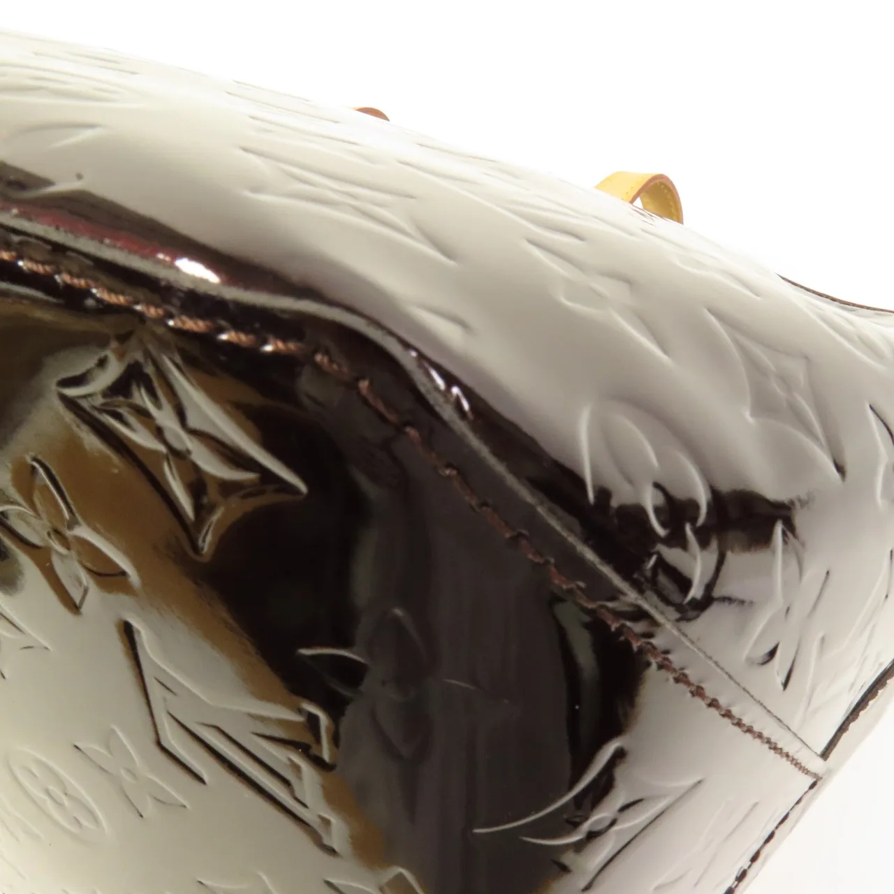 LOUIS VUITTON Bellevue M93589 肩背包 皮革 紫色 / Red 皮革 中古品A - 縮圖 14