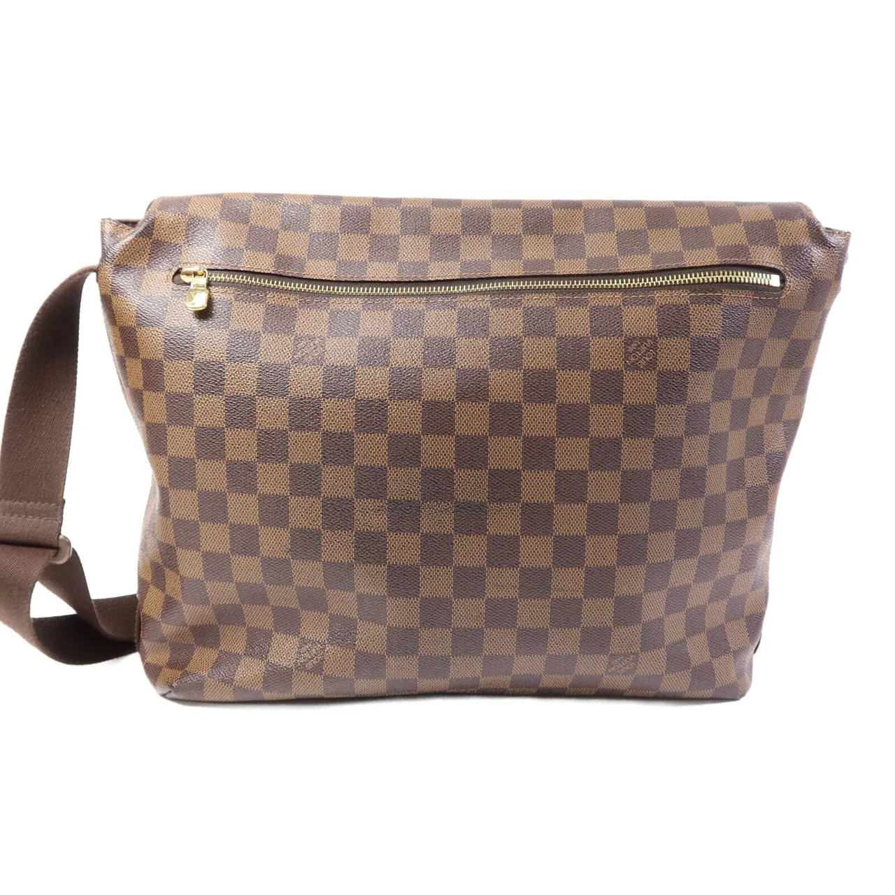 LOUIS VUITTON Brooklyn N51212 肩背包 塗層帆布 棕色 塗層帆布 中古品B - 縮圖 2