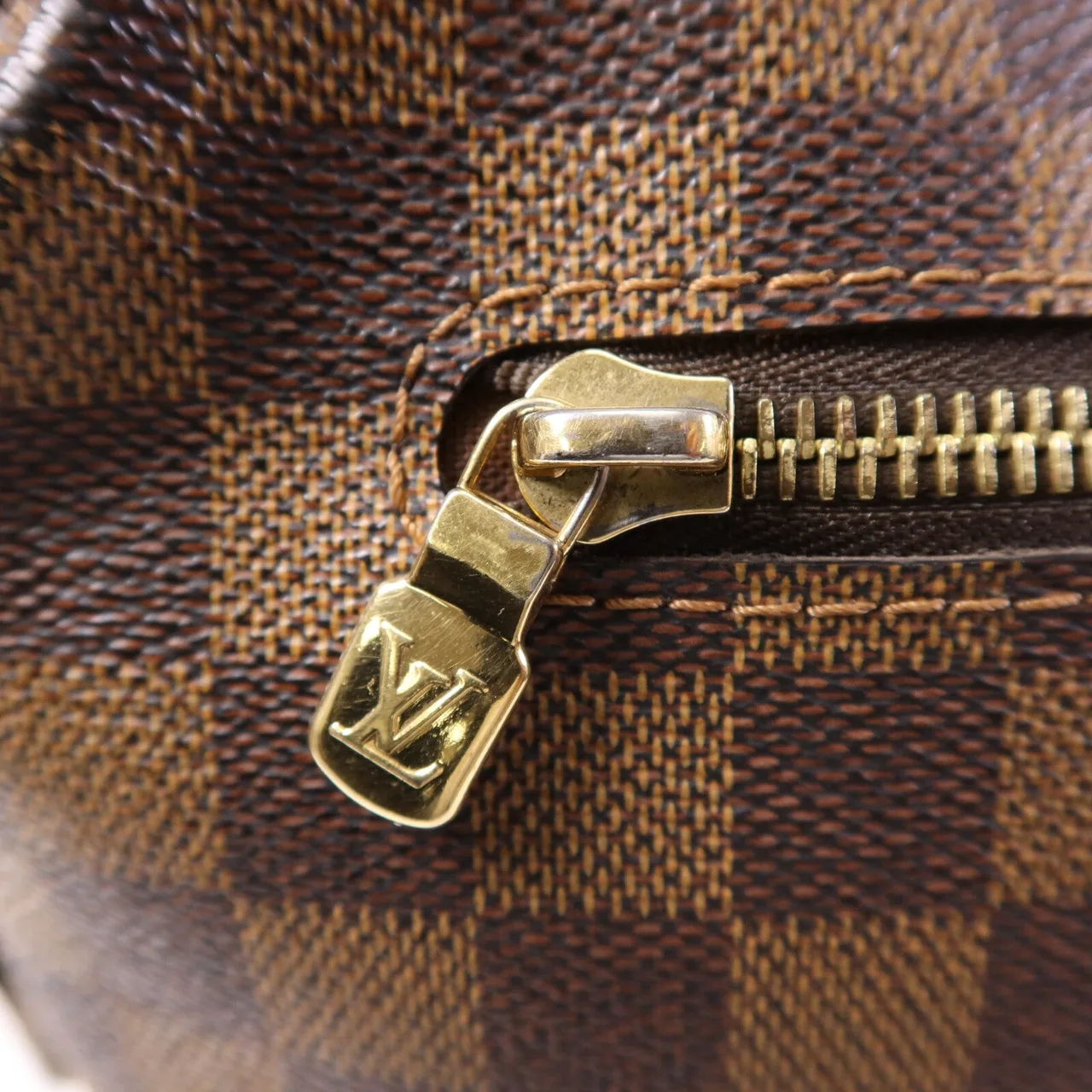 LOUIS VUITTON Brooklyn N51212 肩背包 塗層帆布 棕色 塗層帆布 中古品B - 縮圖 8