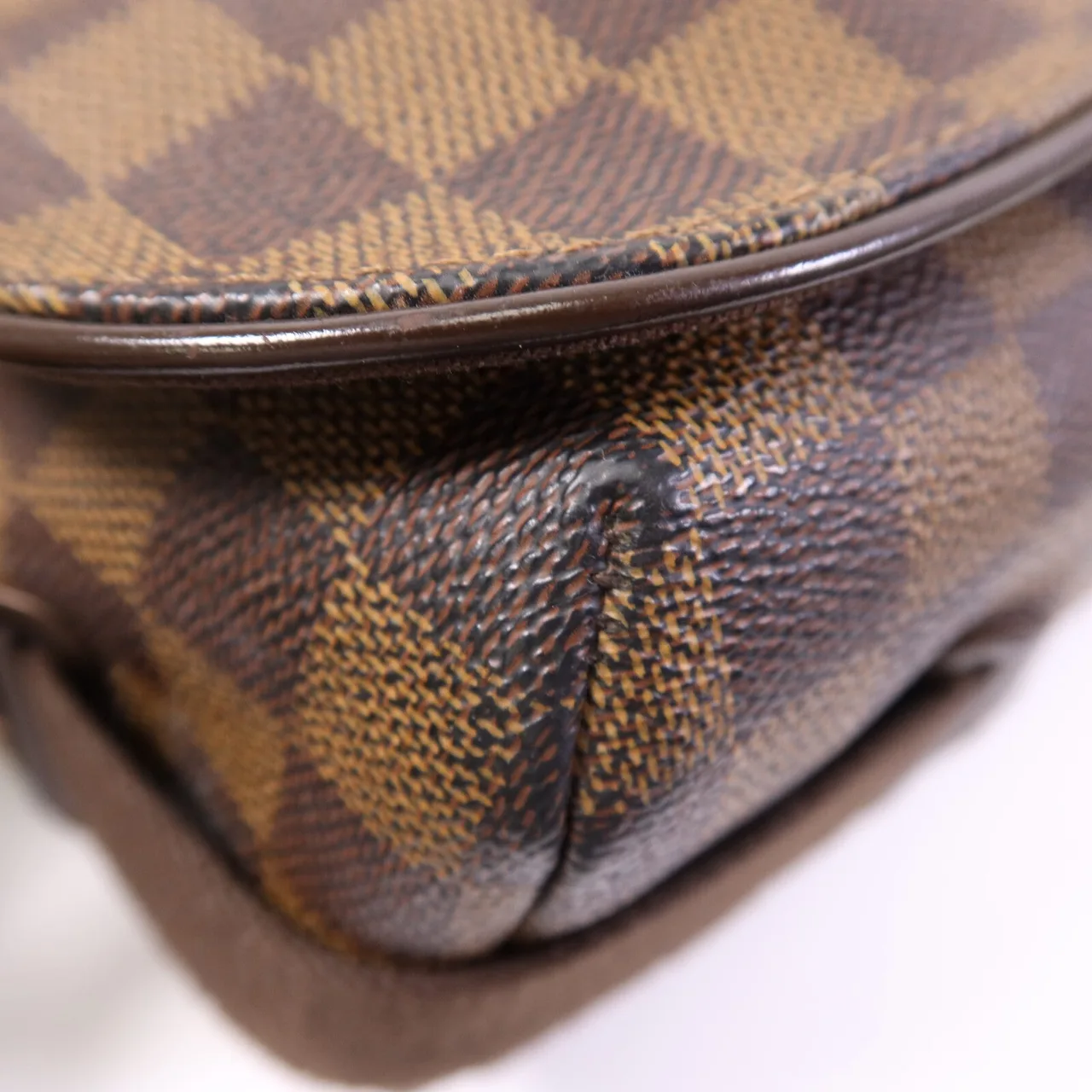 LOUIS VUITTON Brooklyn N51212 肩背包 塗層帆布 棕色 塗層帆布 中古品B - 縮圖 12