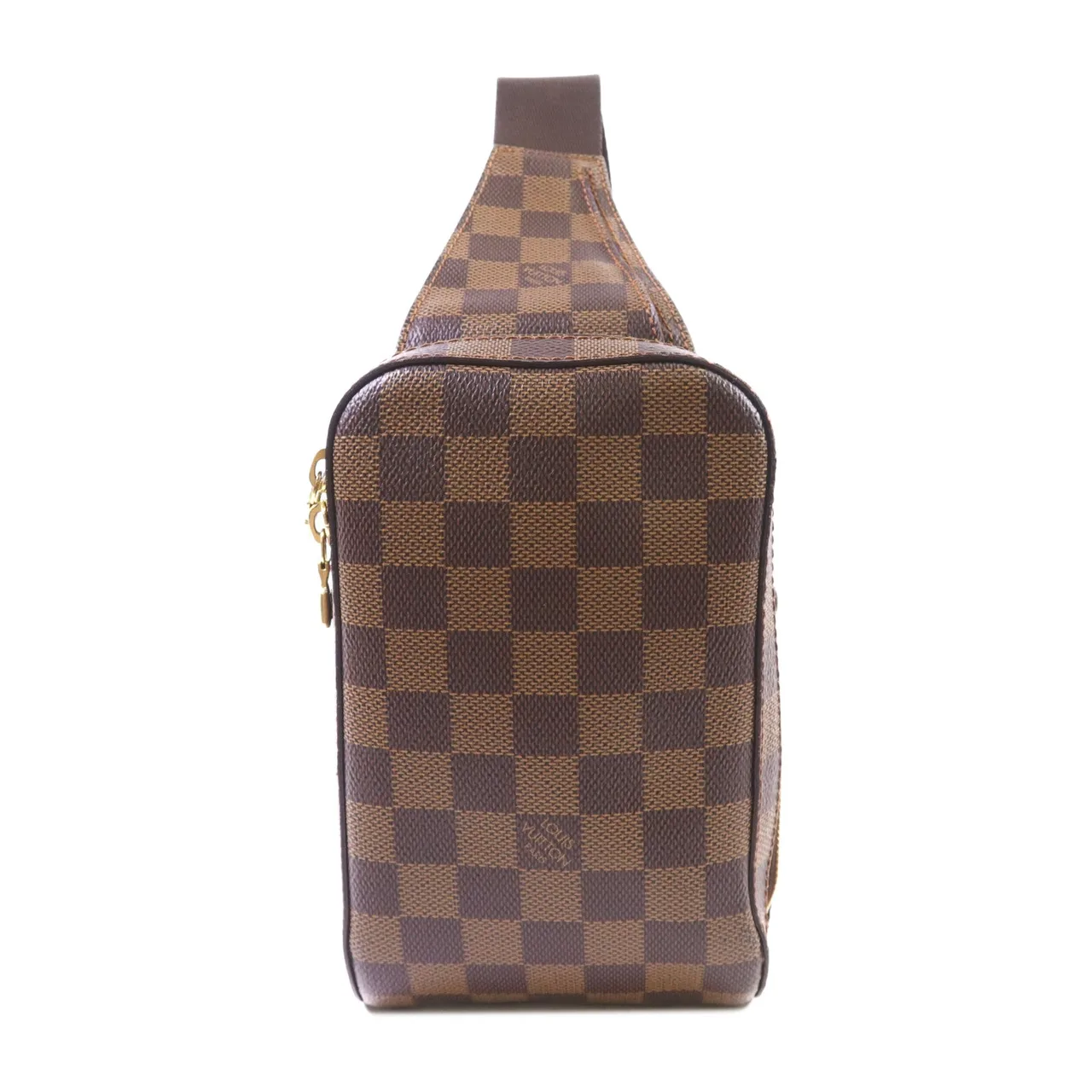 LOUIS VUITTON Geronimos N51994 腰包 塗層帆布 棕色