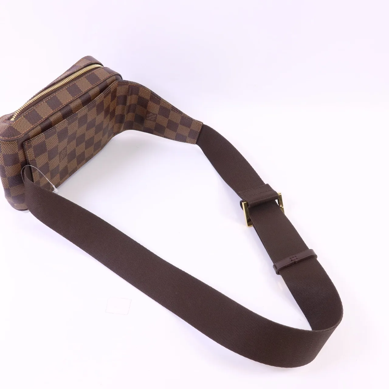 LOUIS VUITTON Geronimos N51994 腰包 塗層帆布 棕色 塗層帆布 中古品A - 縮圖 8