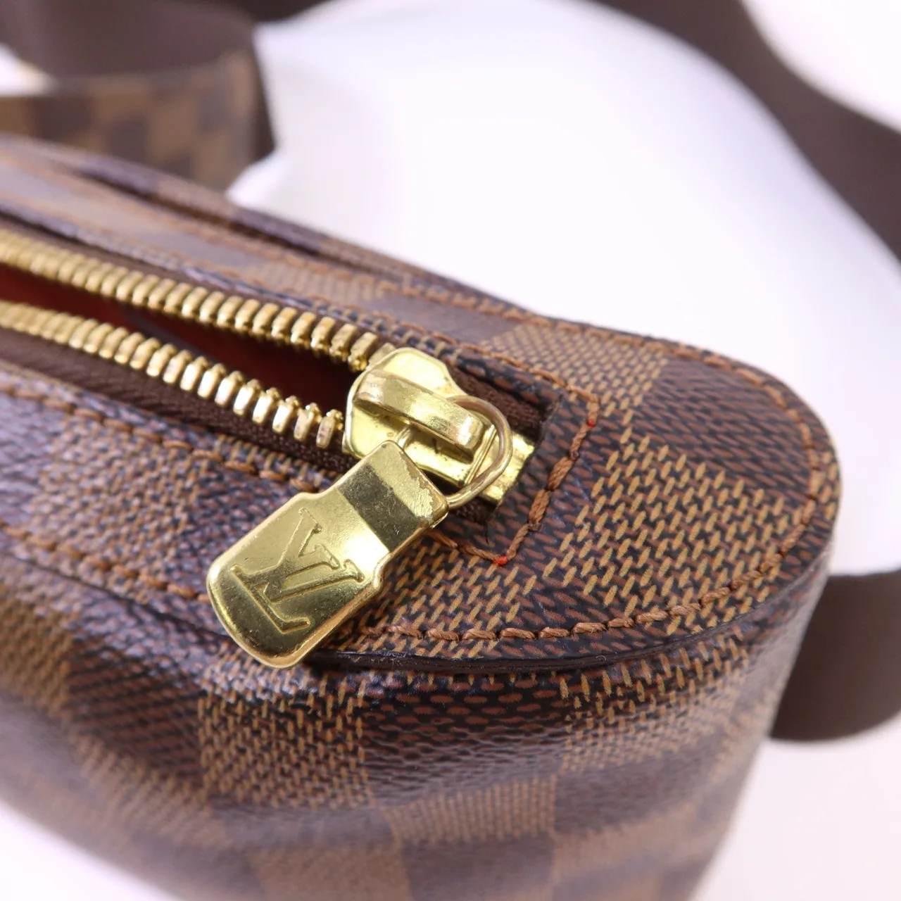 LOUIS VUITTON Geronimos N51994 腰包 塗層帆布 棕色 塗層帆布 中古品A - 縮圖 9