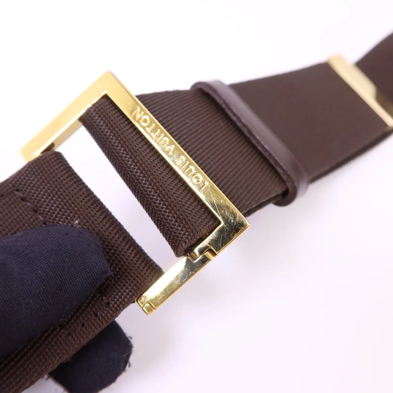 LOUIS VUITTON Geronimos N51994 腰包 塗層帆布 棕色 塗層帆布 中古品A - 縮圖 11