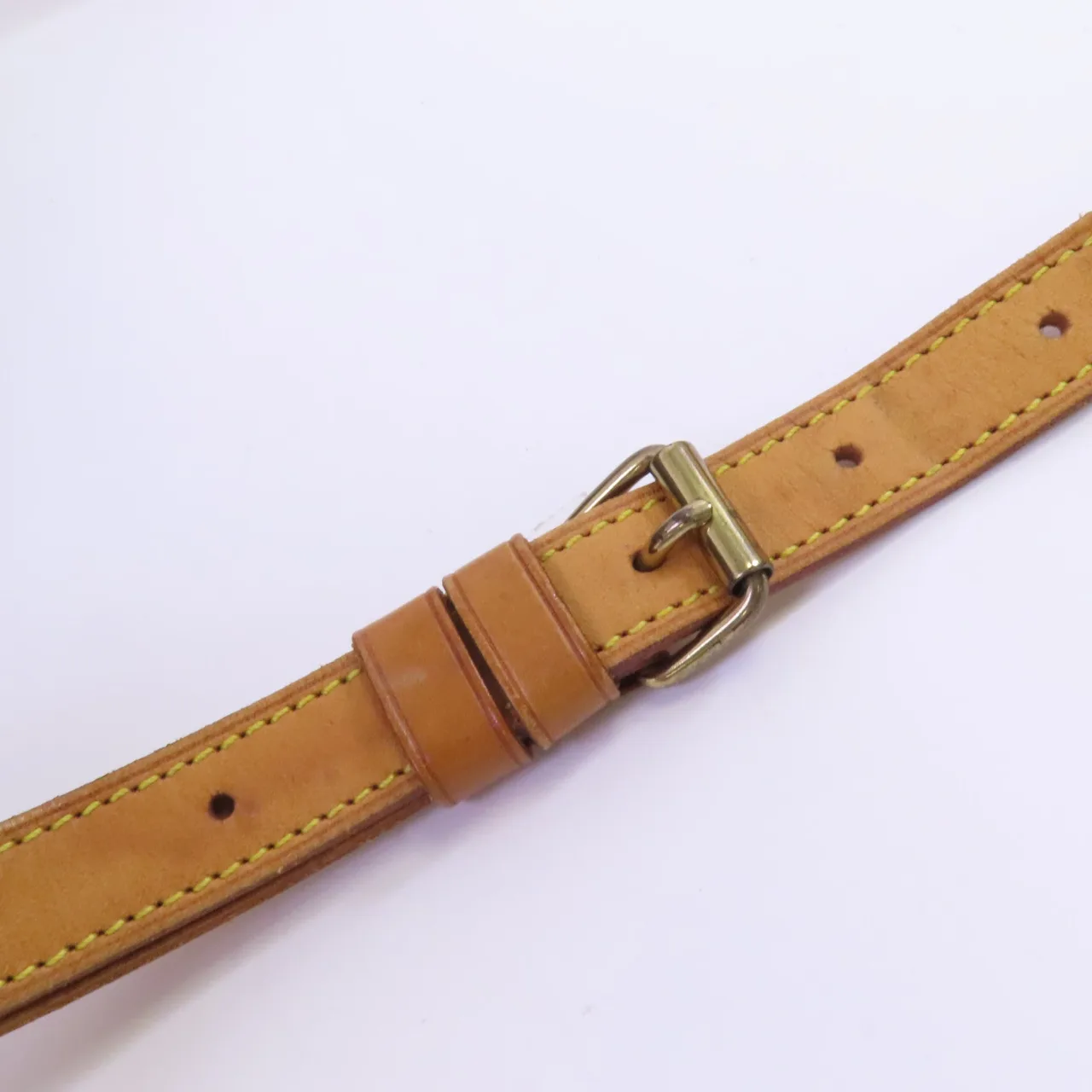 LOUIS VUITTON Saumur M42556 肩背包 塗層帆布 棕色 塗層帆布 中古品B - 縮圖 14