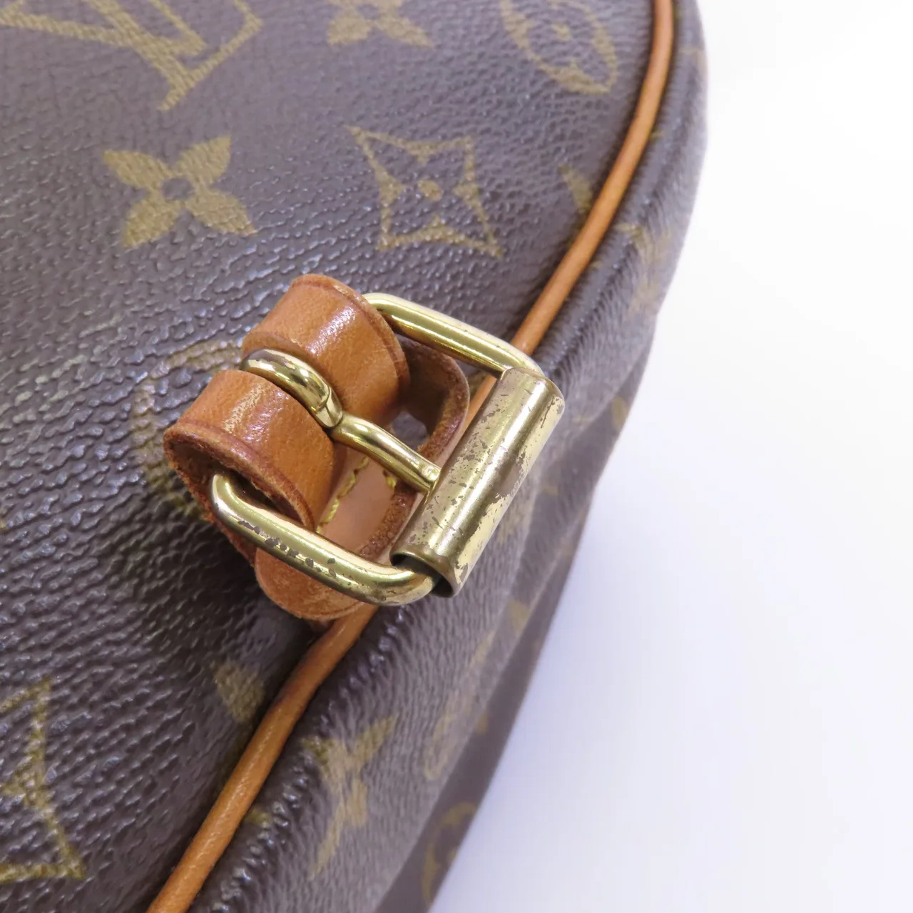 LOUIS VUITTON Saumur M42556 肩背包 塗層帆布 棕色 塗層帆布 中古品B - 縮圖 16