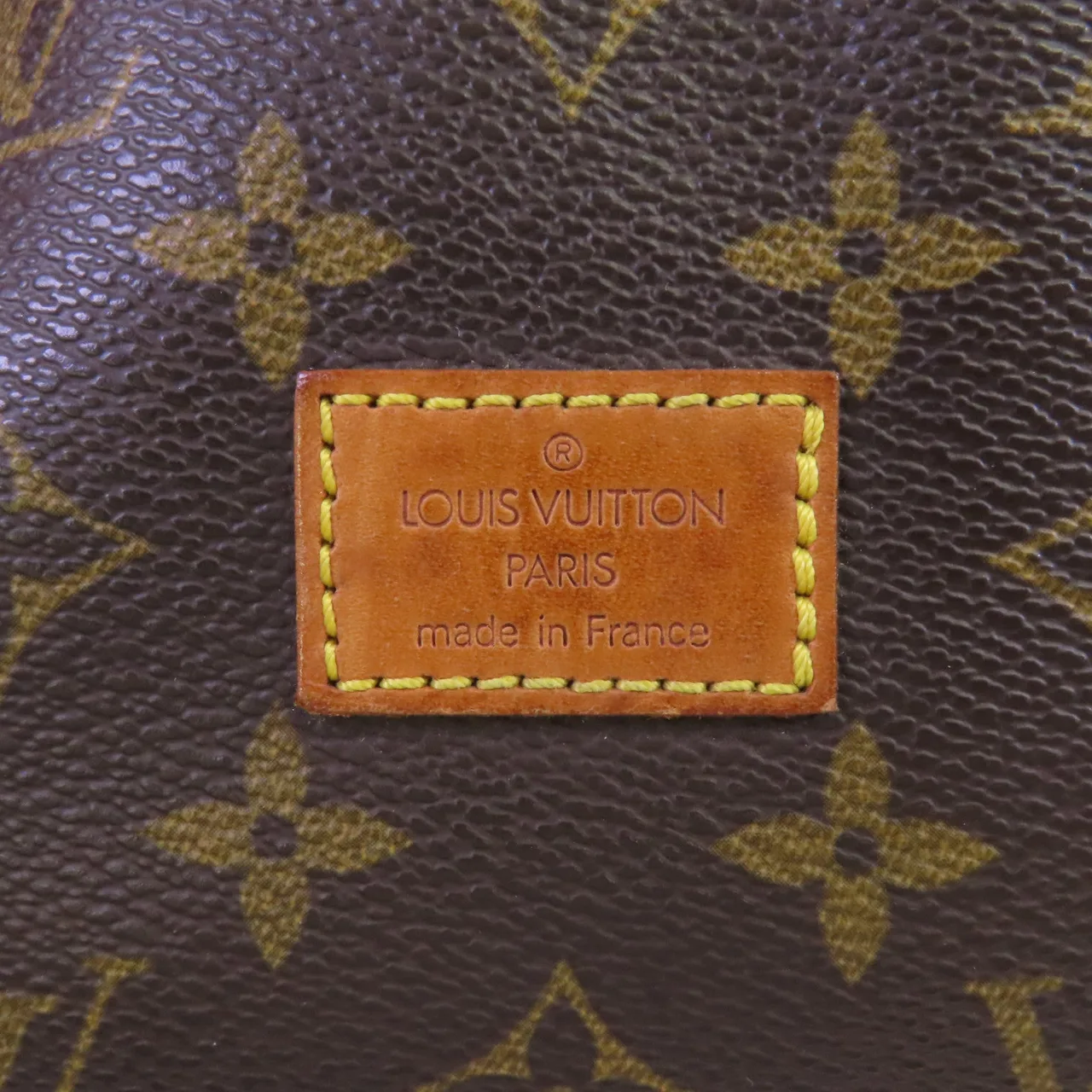 LOUIS VUITTON Saumur M42556 肩背包 塗層帆布 棕色 塗層帆布 中古品B - 縮圖 17