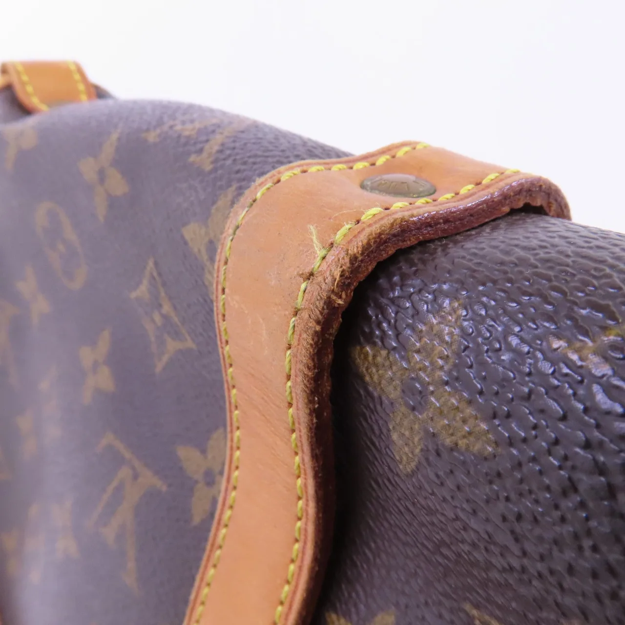 LOUIS VUITTON Saumur M42556 肩背包 塗層帆布 棕色 塗層帆布 中古品B - 縮圖 26