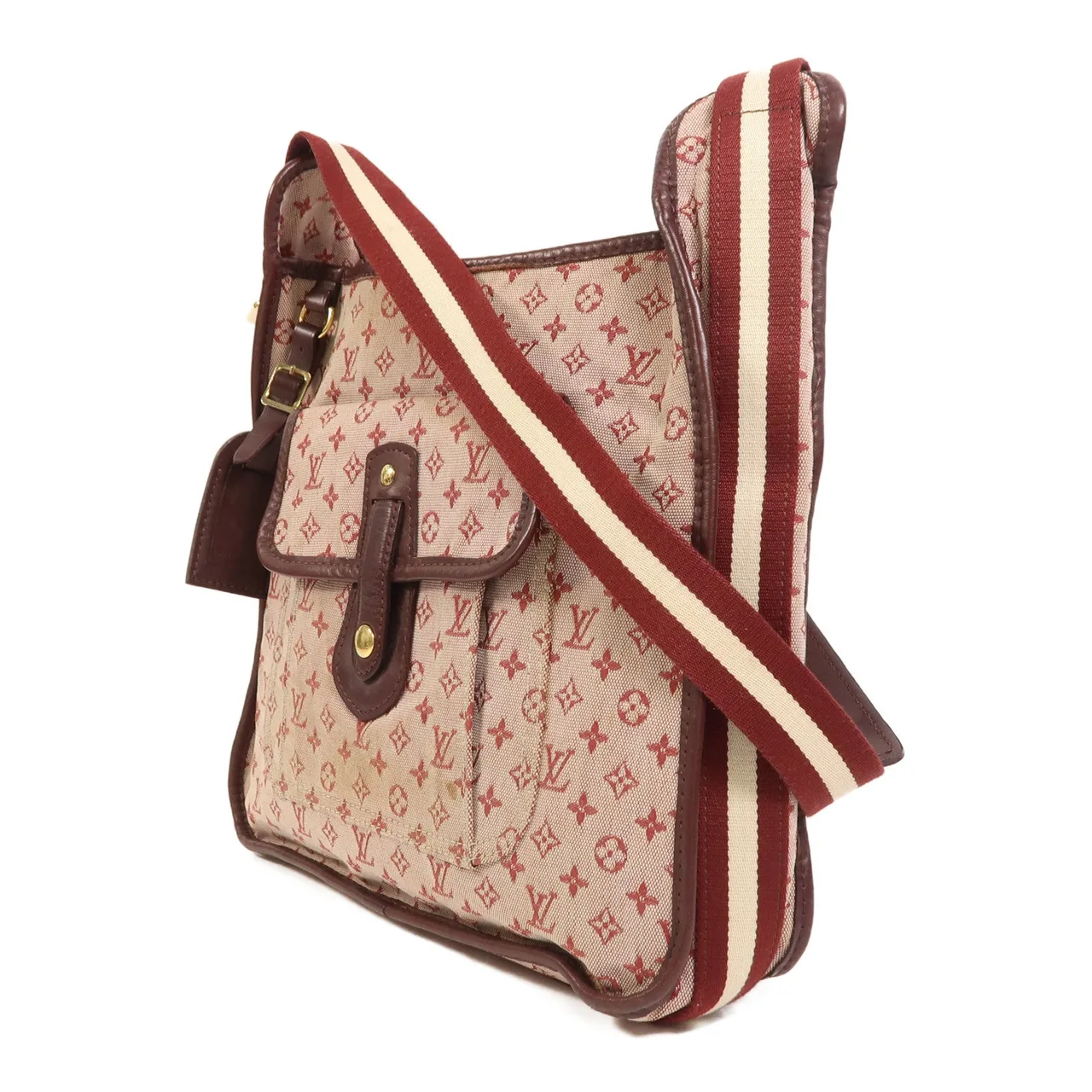 LOUIS VUITTON M92321 肩背包 帆布 紅色 / Red 帆布 中古品B - 縮圖 3