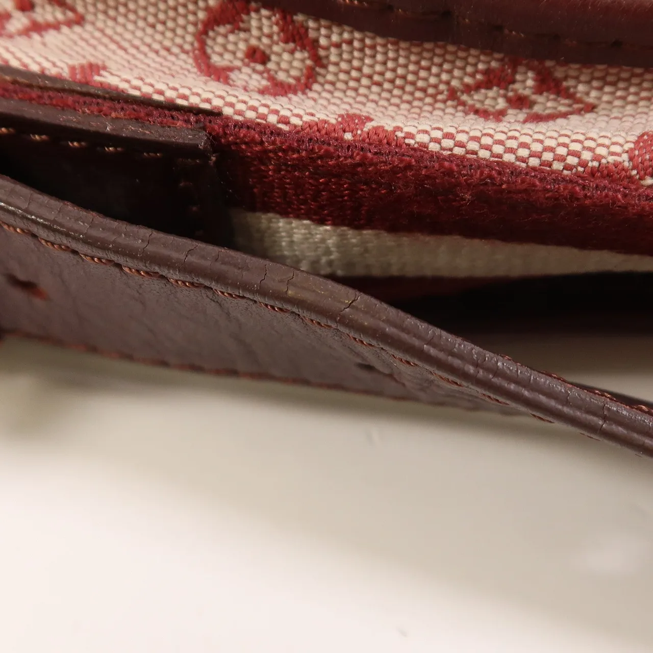 LOUIS VUITTON M92321 肩背包 帆布 紅色 / Red 帆布 中古品B - 縮圖 14