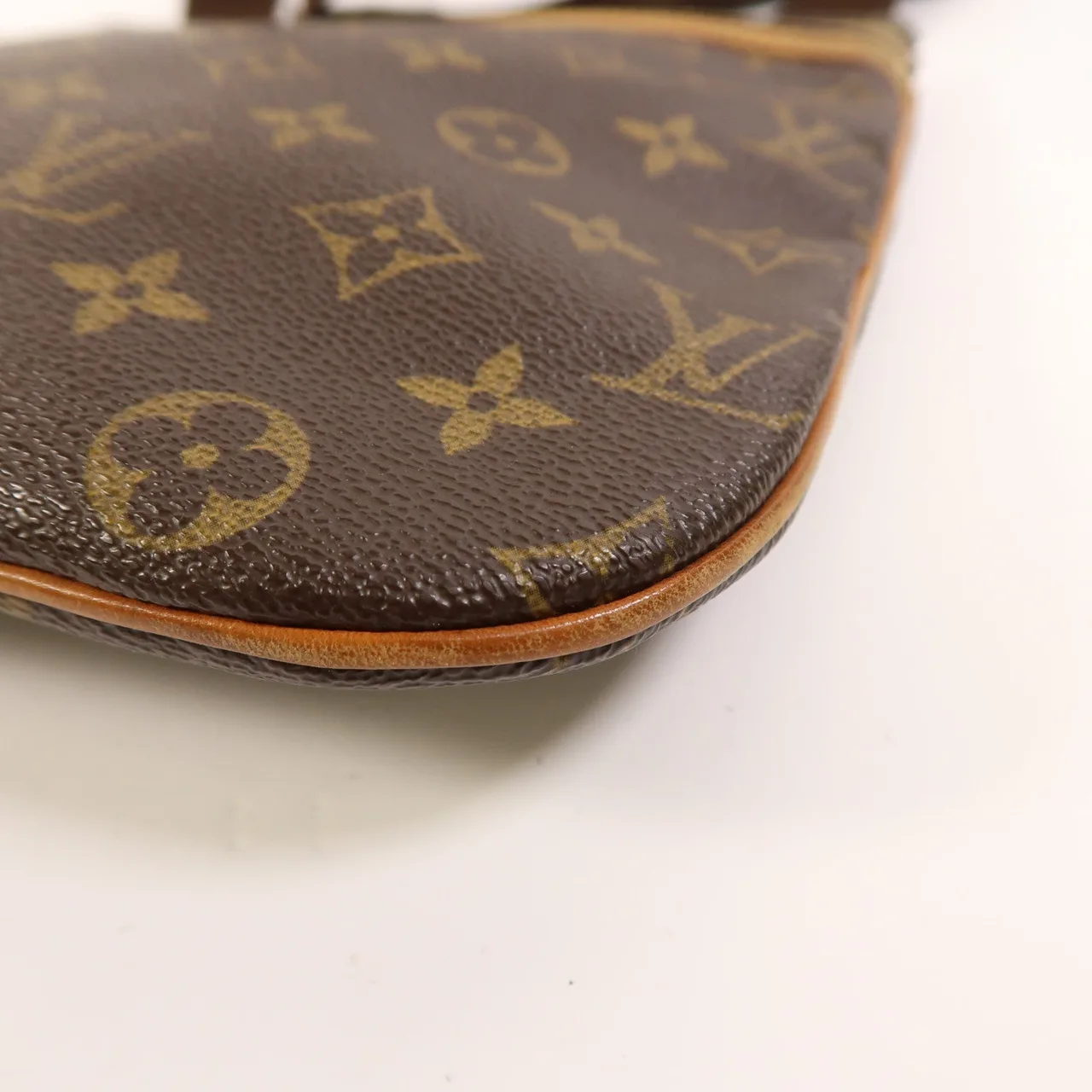LOUIS VUITTON Pochette Bosphore M40044 肩背包 塗層帆布 棕色 / Brown 塗層帆布 中古品B - 縮圖 10