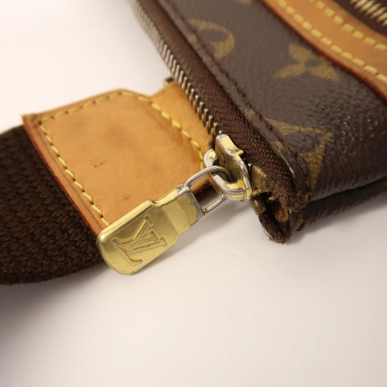LOUIS VUITTON Pochette Bosphore M40044 肩背包 塗層帆布 棕色 / Brown 塗層帆布 中古品B - 縮圖 20