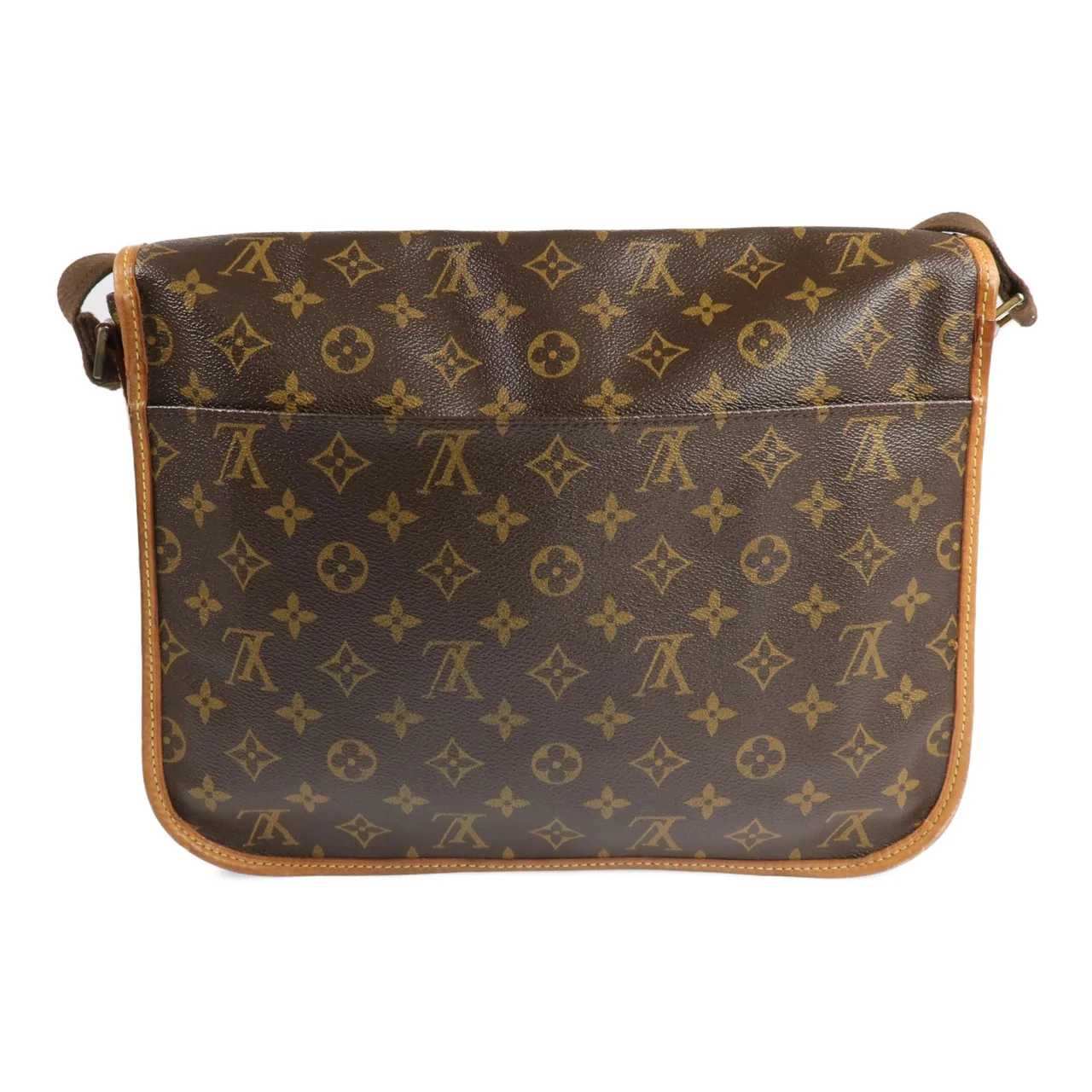 LOUIS VUITTON M40105 肩背包 塗層帆布 棕色 / Brown 塗層帆布 中古品C - 縮圖 3