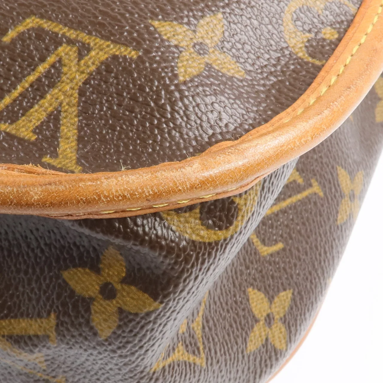 LOUIS VUITTON M40105 肩背包 塗層帆布 棕色 / Brown 塗層帆布 中古品C - 縮圖 11