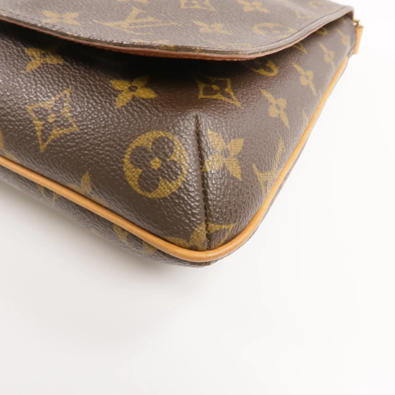 LOUIS VUITTON Musette Salsa M51258 肩背包 塗層帆布 棕色 塗層帆布 中古品B - 縮圖 9