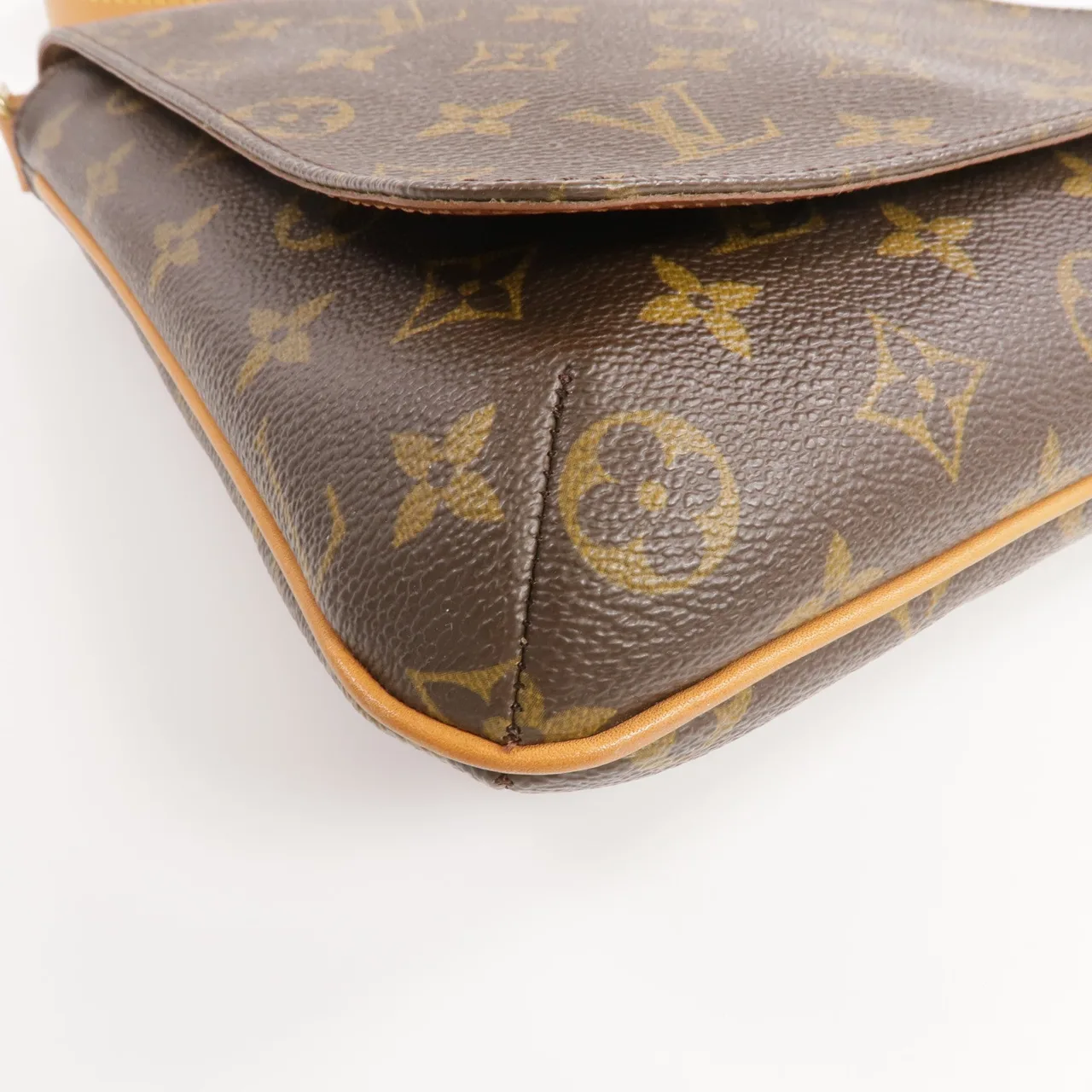 LOUIS VUITTON Musette Salsa M51258 肩背包 塗層帆布 棕色 塗層帆布 中古品B - 縮圖 10