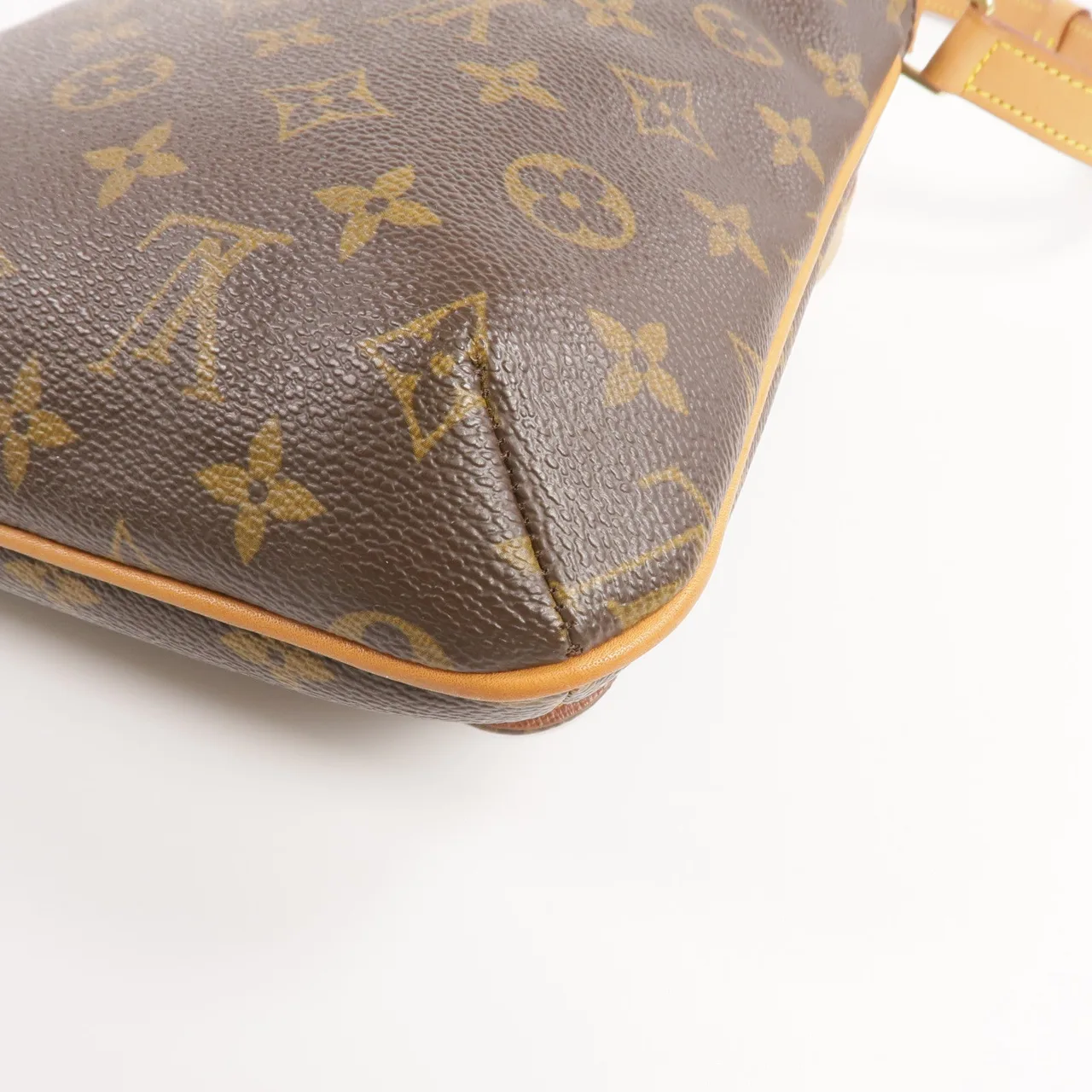 LOUIS VUITTON Musette Salsa M51258 肩背包 塗層帆布 棕色 塗層帆布 中古品B - 縮圖 11