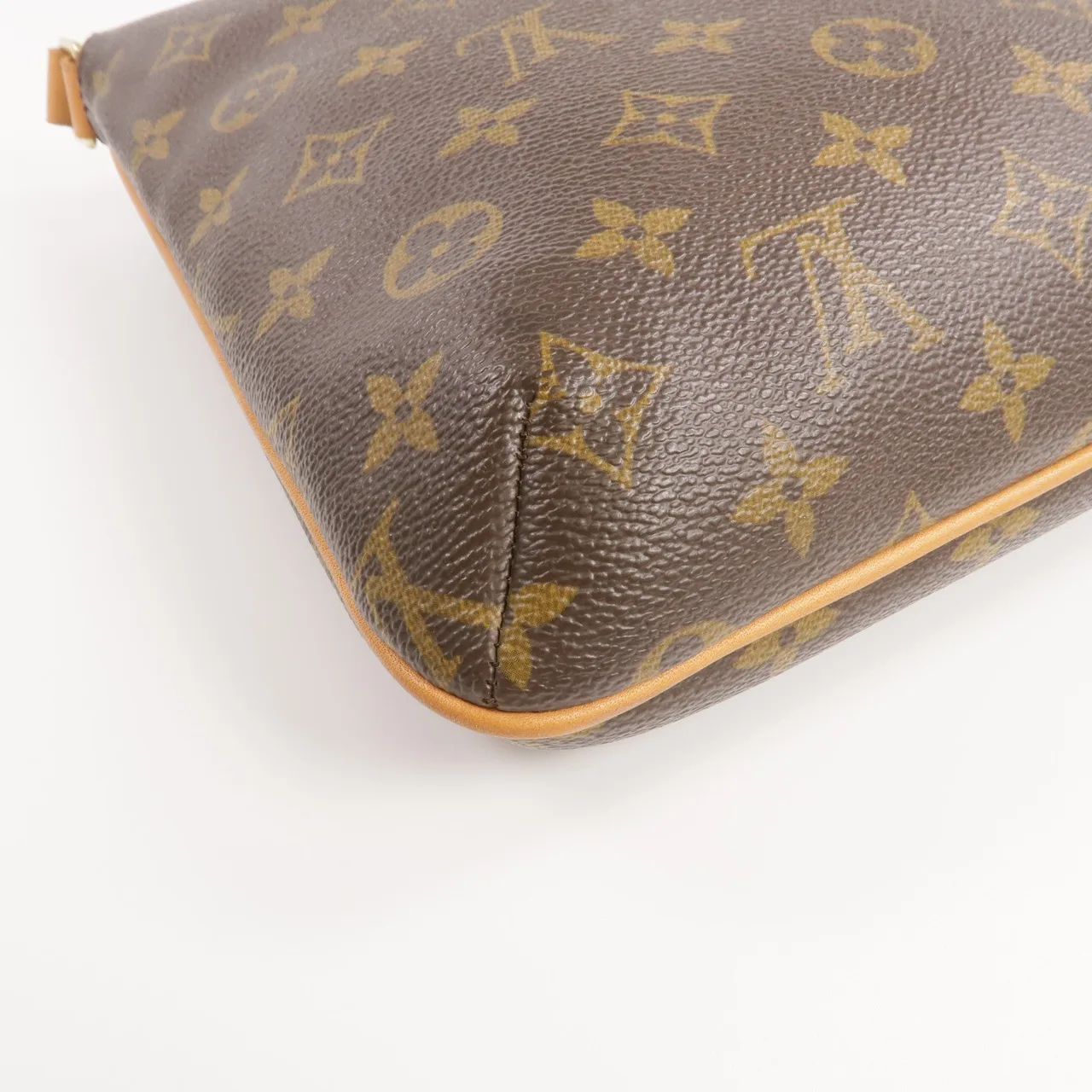 LOUIS VUITTON Musette Salsa M51258 肩背包 塗層帆布 棕色 塗層帆布 中古品B - 縮圖 12
