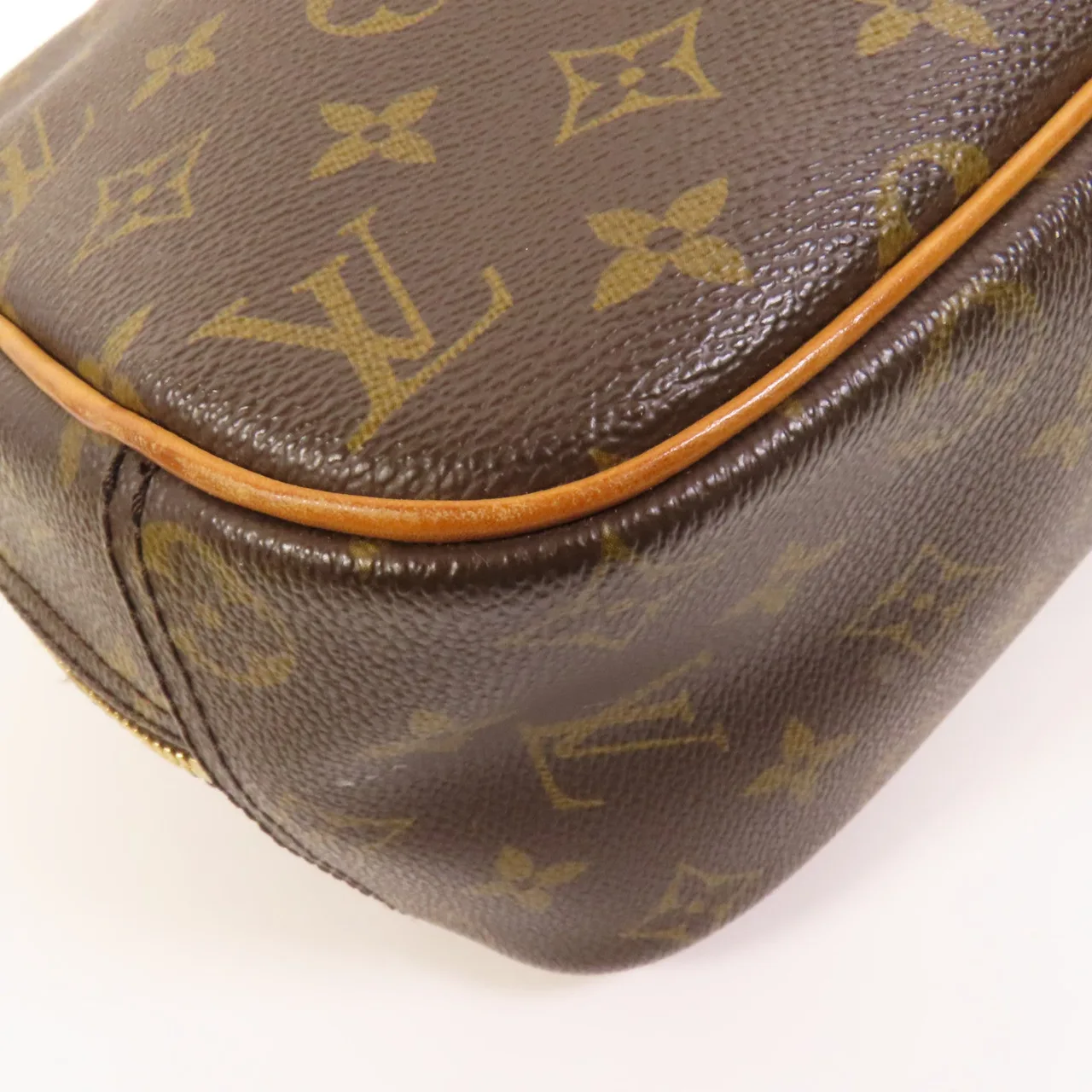 LOUIS VUITTON Trouville M42228 手提包 塗層帆布 棕色 塗層帆布 中古品B - 縮圖 11