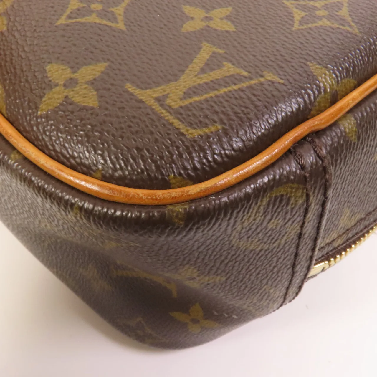 LOUIS VUITTON Trouville M42228 手提包 塗層帆布 棕色 塗層帆布 中古品B - 縮圖 12