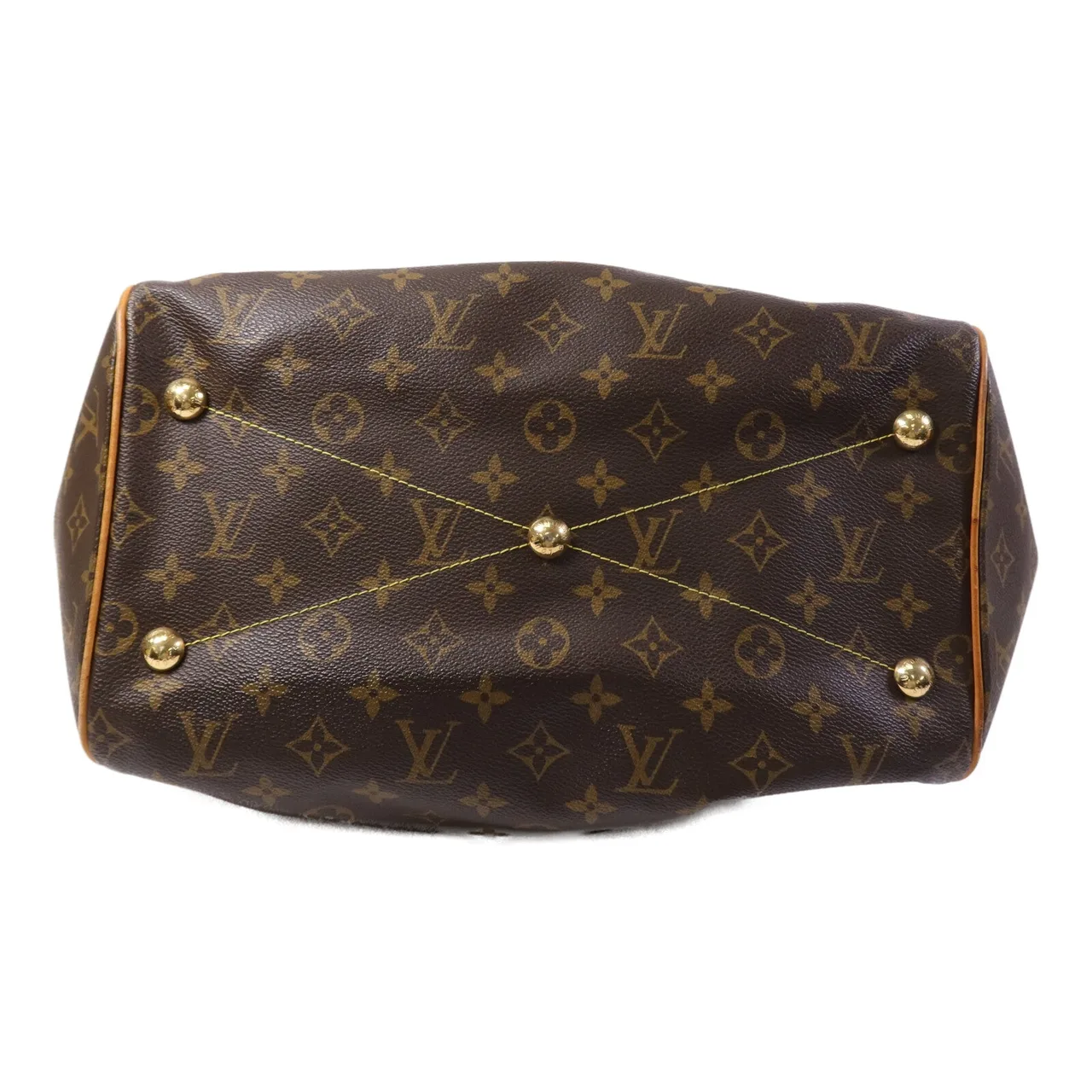 LOUIS VUITTON Tivoli M40144 肩背包 塗層帆布 棕色 / Brown 塗層帆布 中古品B - 縮圖 4