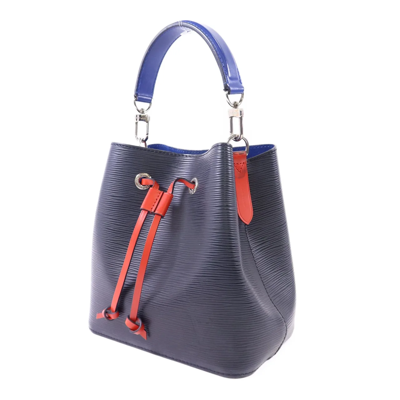 LOUIS VUITTON NeoNoe M52853 兩用包 牛皮 黑色 / 紅色 牛皮 中古品B - 縮圖 3