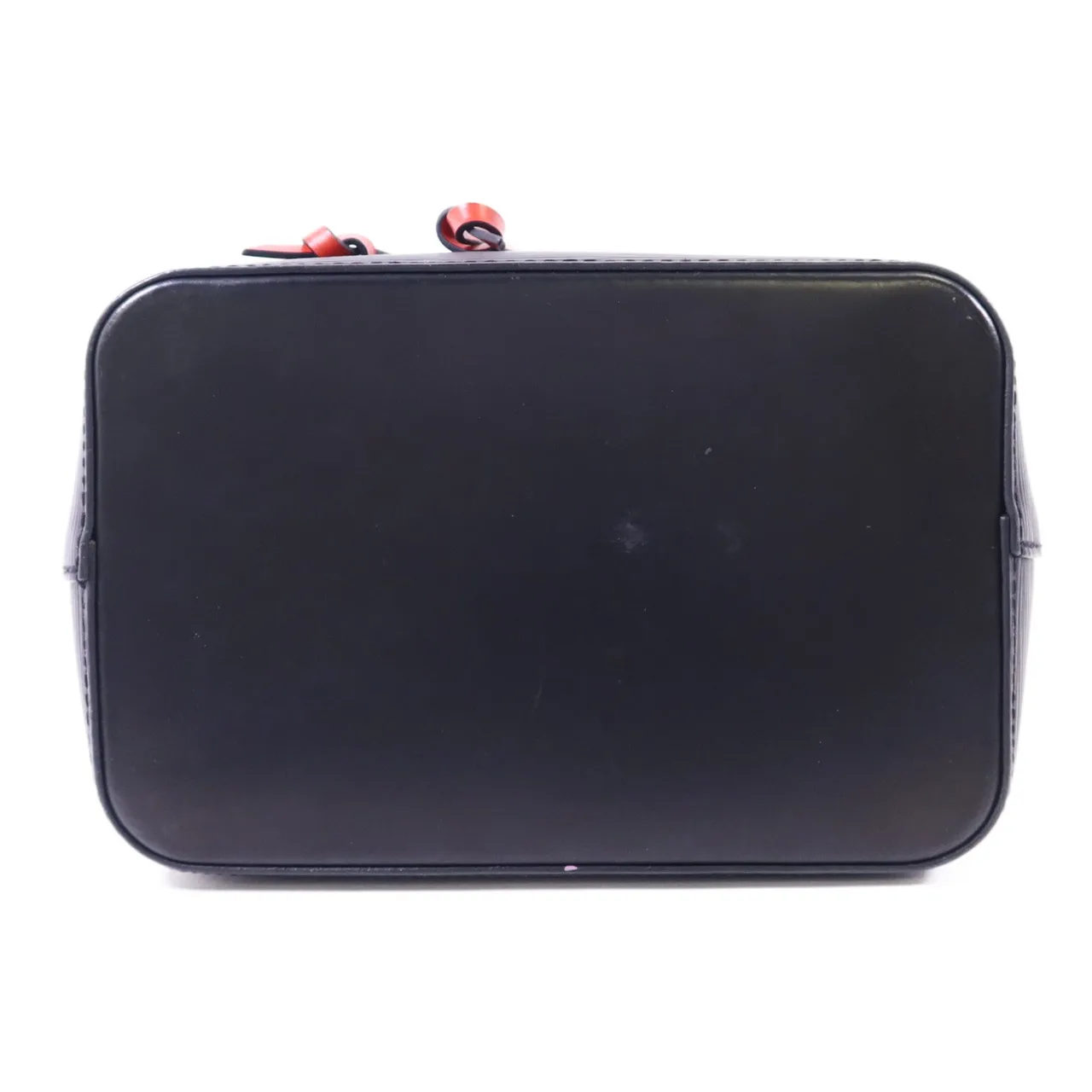 LOUIS VUITTON NeoNoe M52853 兩用包 牛皮 黑色 / 紅色 牛皮 中古品B - 縮圖 4