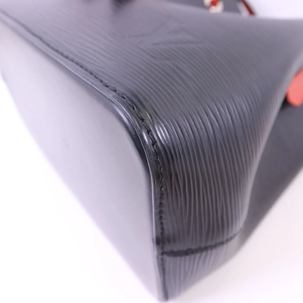 LOUIS VUITTON NeoNoe M52853 兩用包 牛皮 黑色 / 紅色 牛皮 中古品B - 縮圖 12