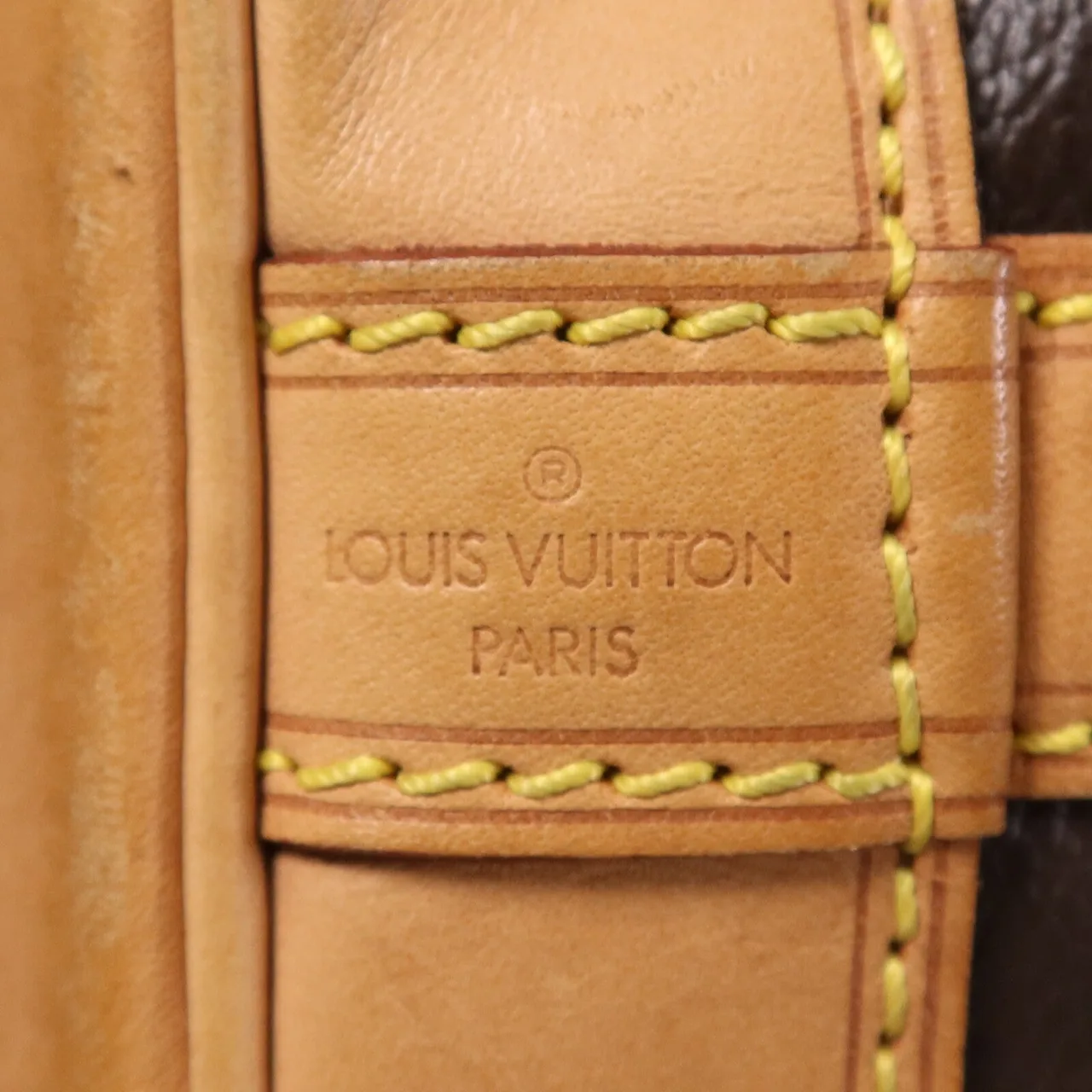 LOUIS VUITTON Noe M46983 Shoulder Bag Coated Canvas 棕色 / Brown Coated Canvas Rank B - Thumbnail 6
