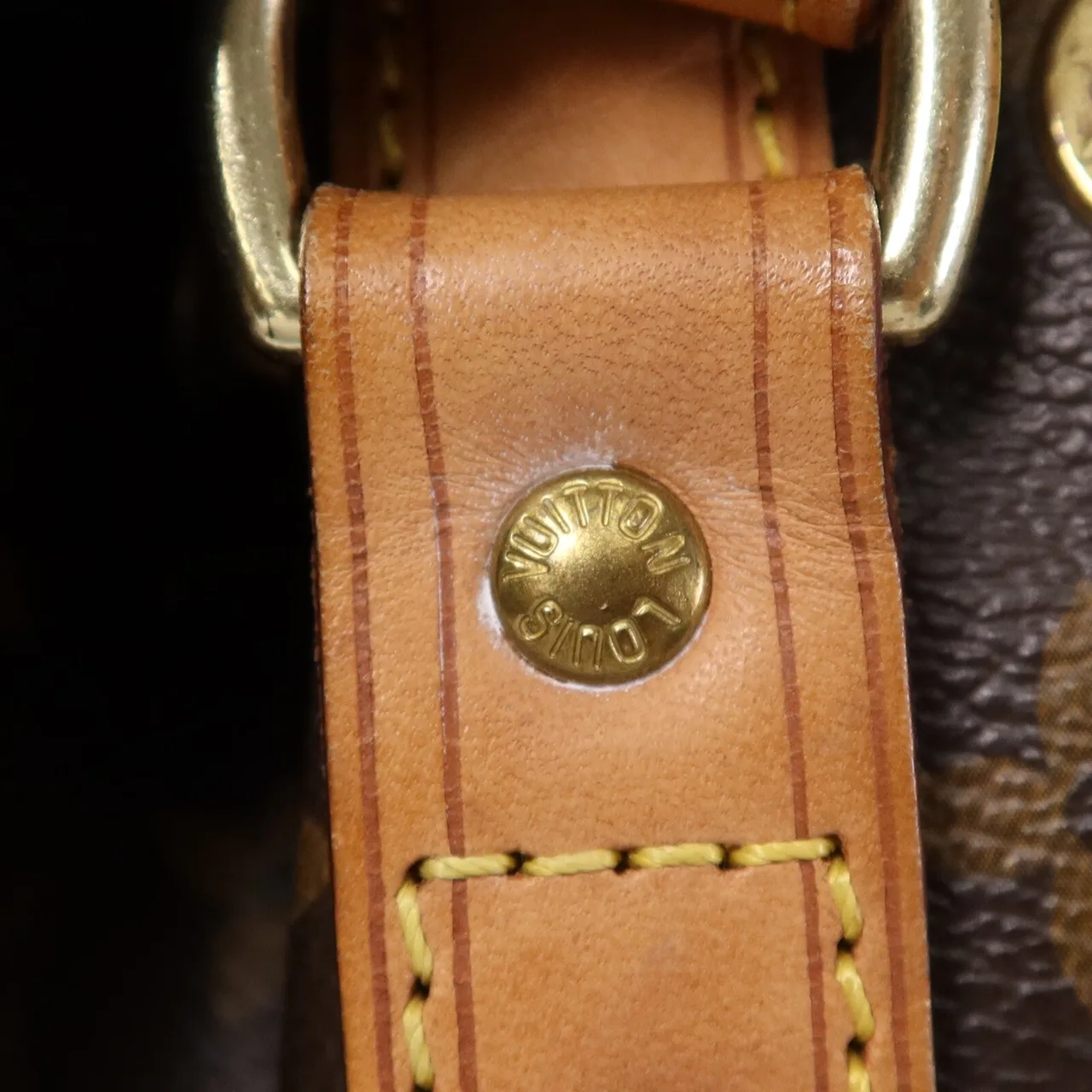 LOUIS VUITTON Noe M46983 Shoulder Bag Coated Canvas 棕色 / Brown Coated Canvas Rank B - Thumbnail 7