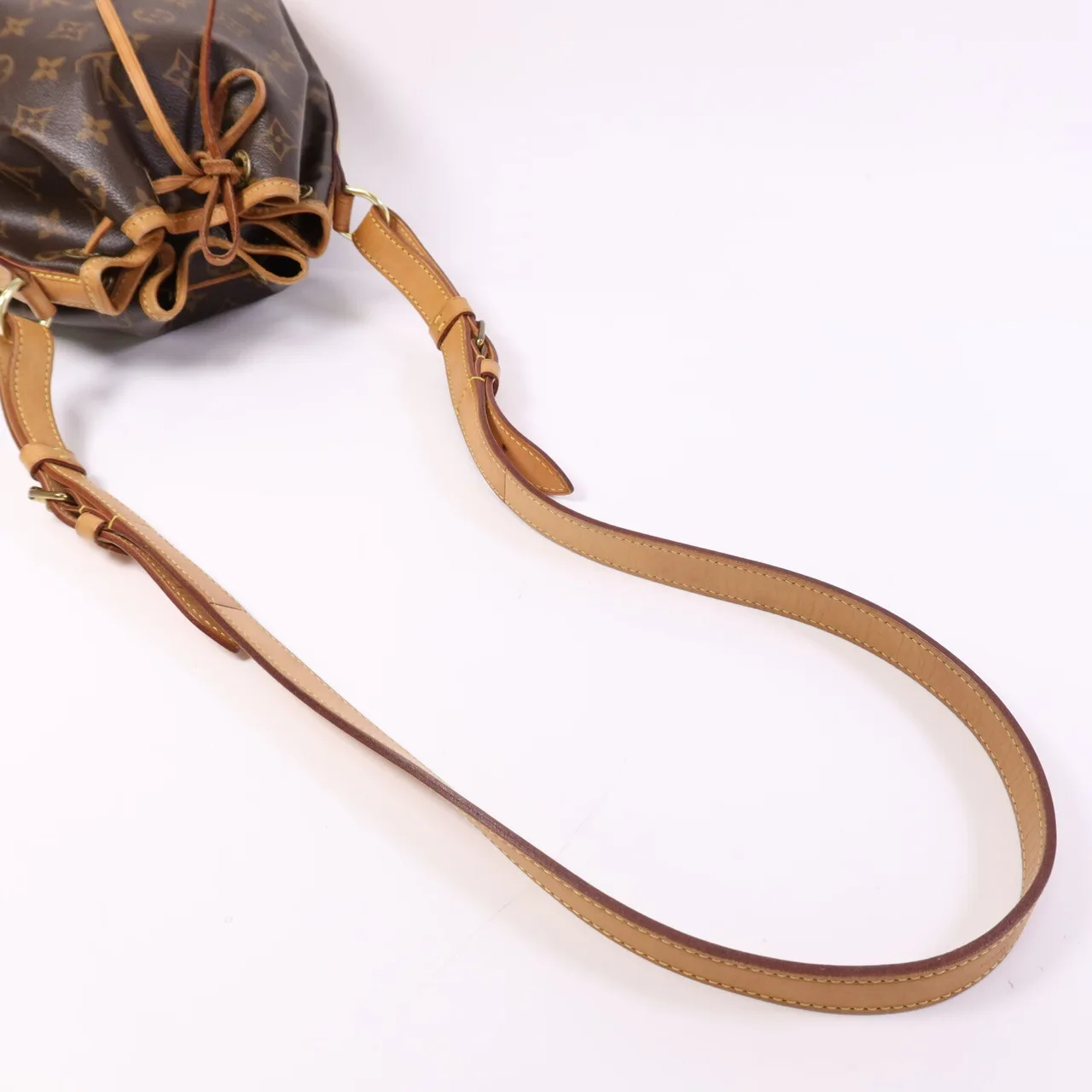 LOUIS VUITTON Noe M46983 Shoulder Bag Coated Canvas 棕色 / Brown Coated Canvas Rank B - Thumbnail 10