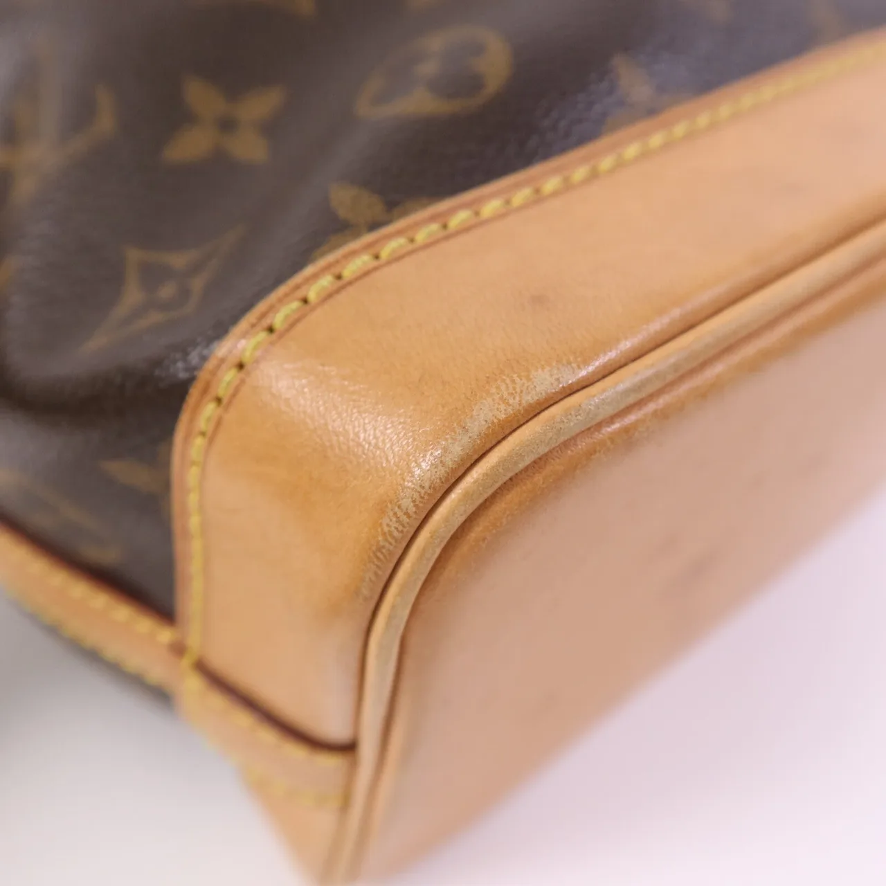 LOUIS VUITTON Noe M46983 Shoulder Bag Coated Canvas 棕色 / Brown Coated Canvas Rank B - Thumbnail 14